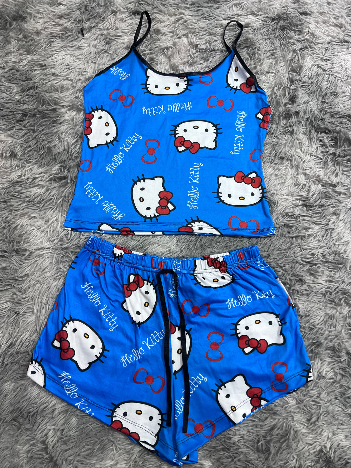 Kitty Blue Women's Pajama Set