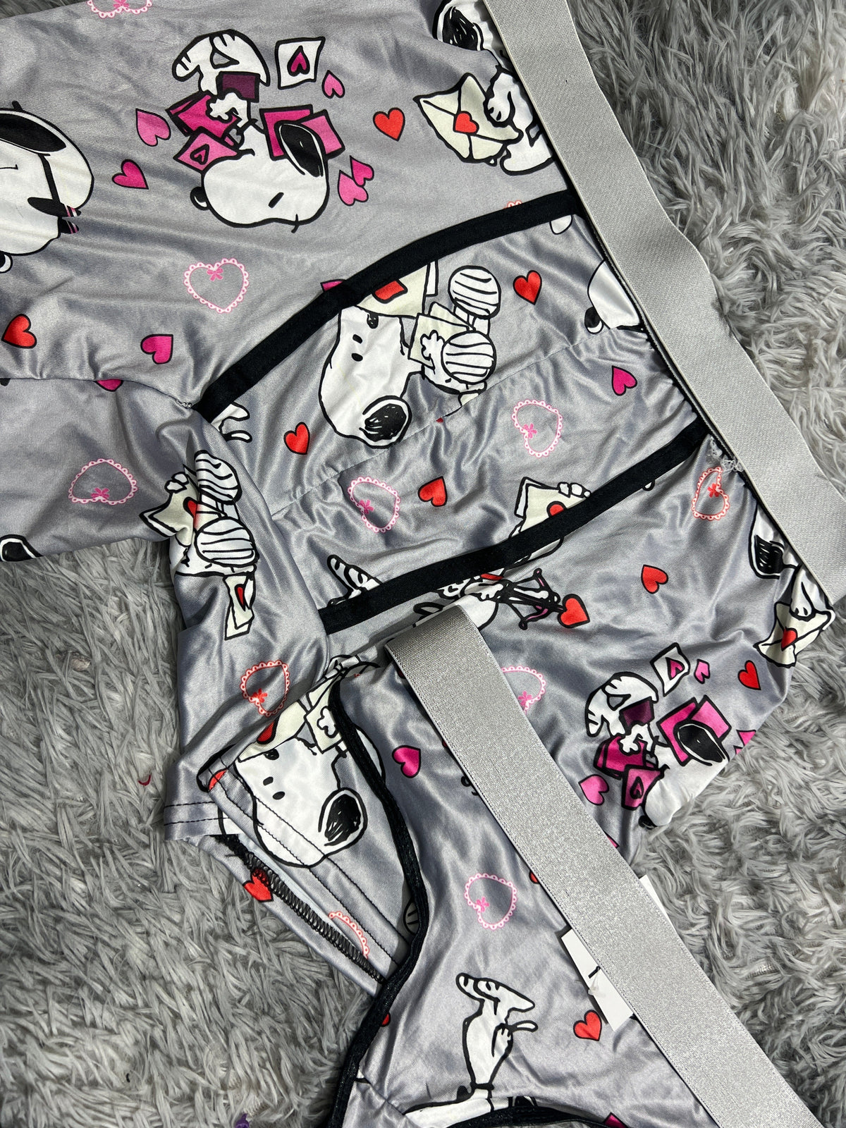 Snoopy Love Matching Boxer & Thong