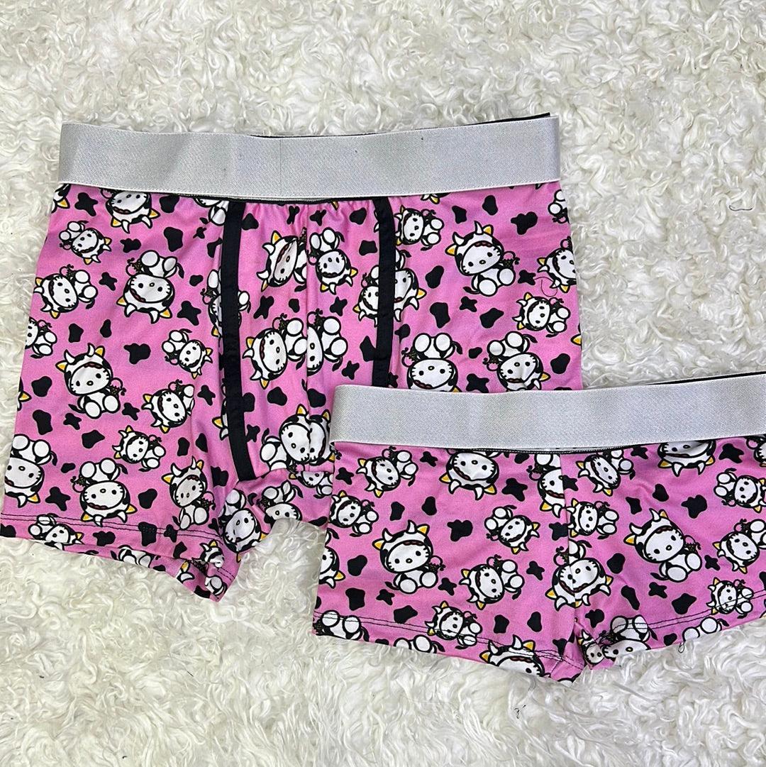 Hello kitty disguised as a cow 5 pcs pajama duo - Fundies