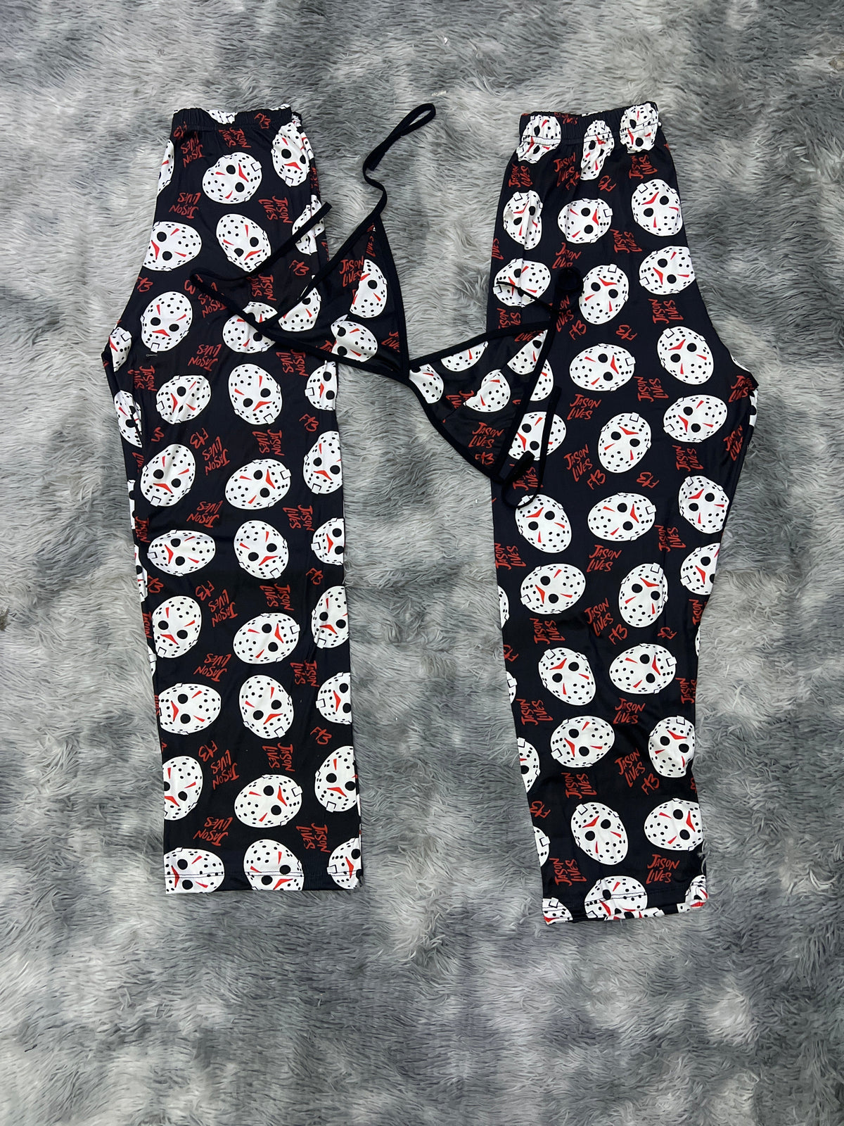Jason Masks Matching Plush PJs