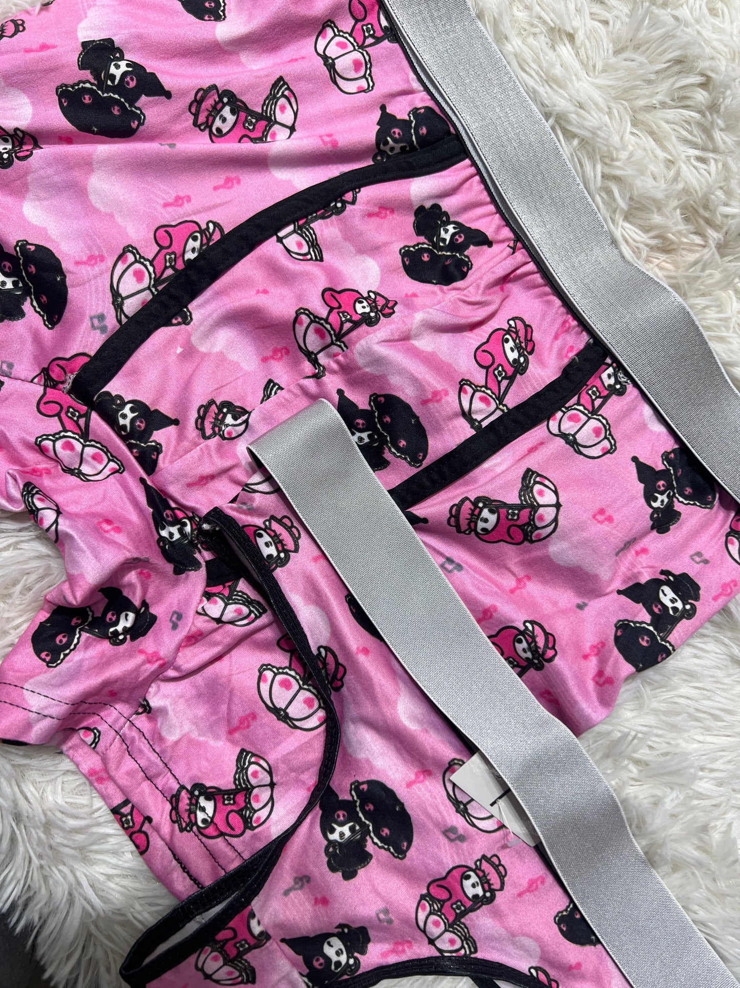 Kuromi Melody Duo XL With Thong - Fundies