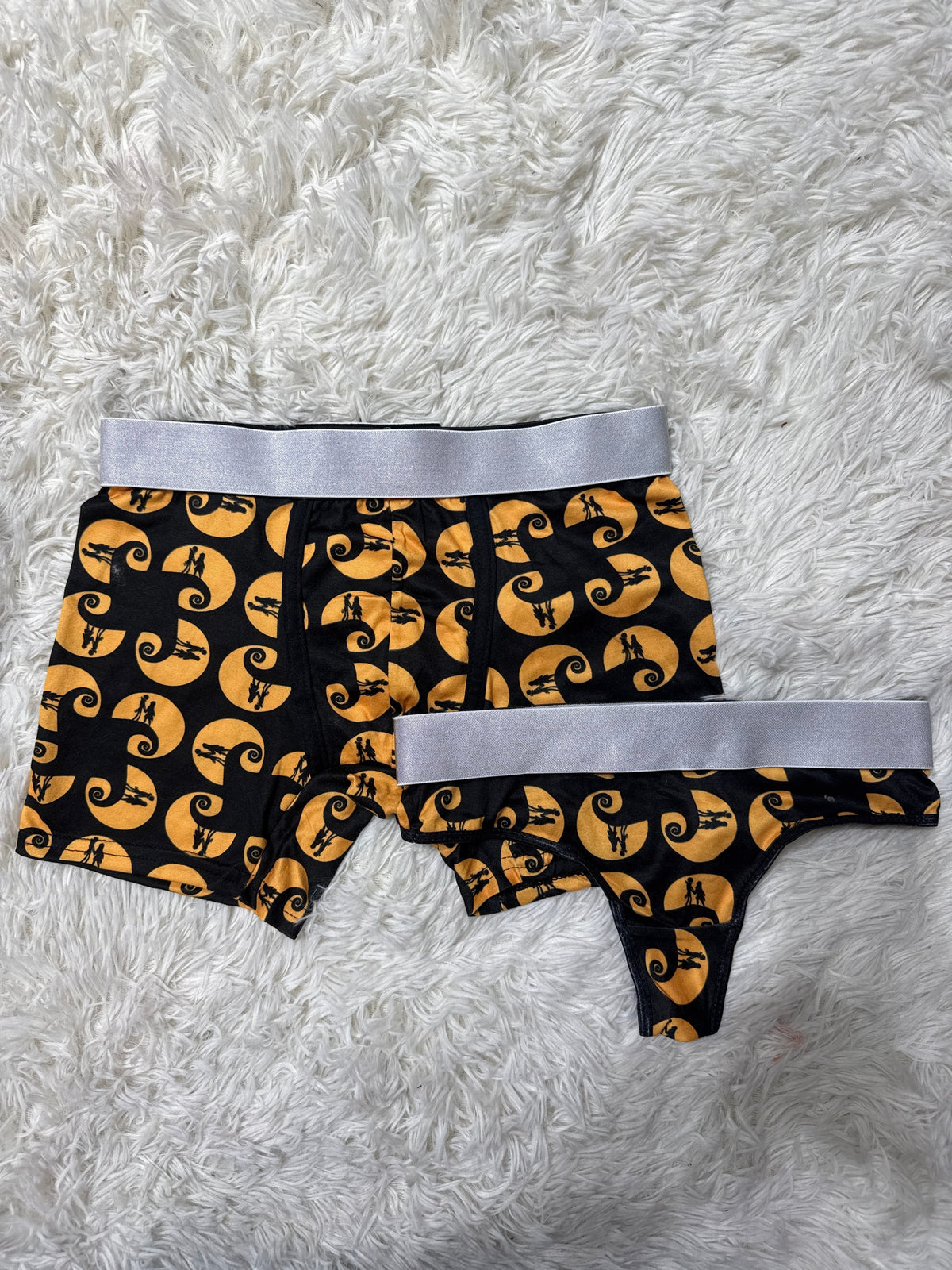 Jack, Jack And His Girlfriend Duo Boxer The Strange World With Thong