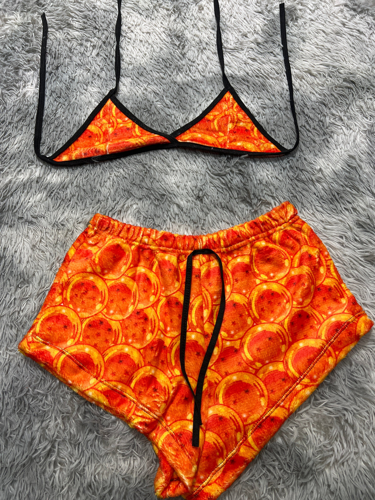 The Dragon Plush Spheres Matching Top & Short