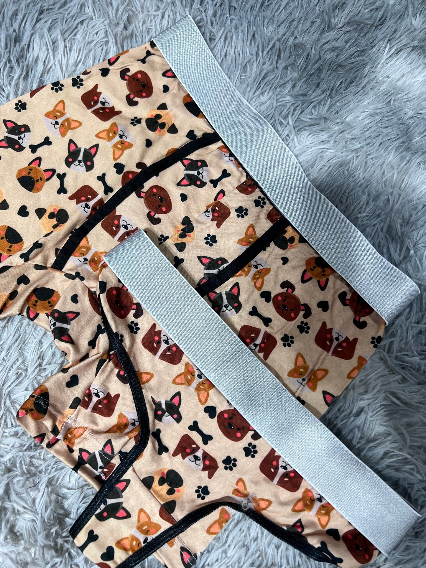Puppies And Paw Prints Duo - Fundies