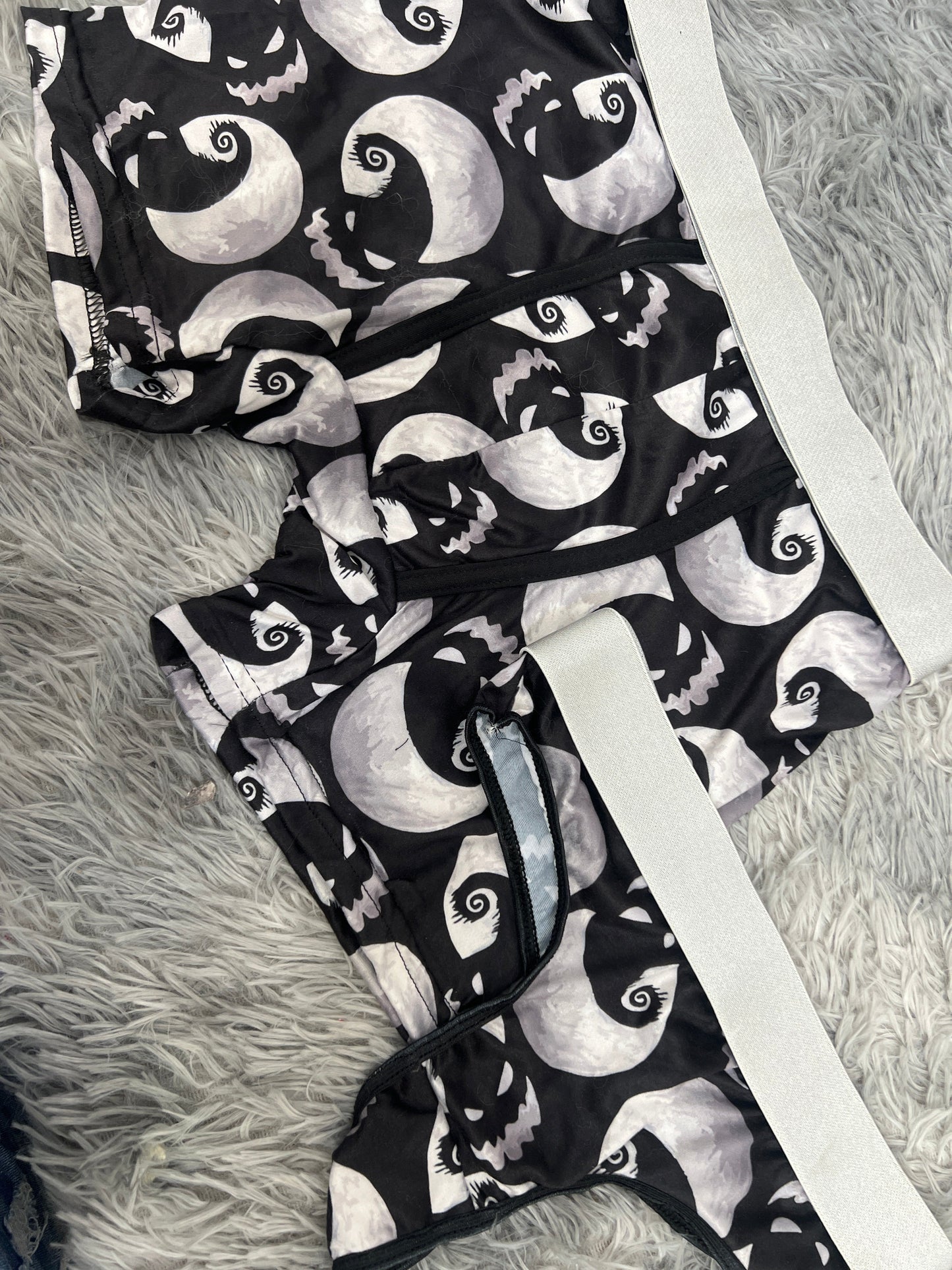 Oogie Boogie Moon Matching Boxer & Thong Set for Couples