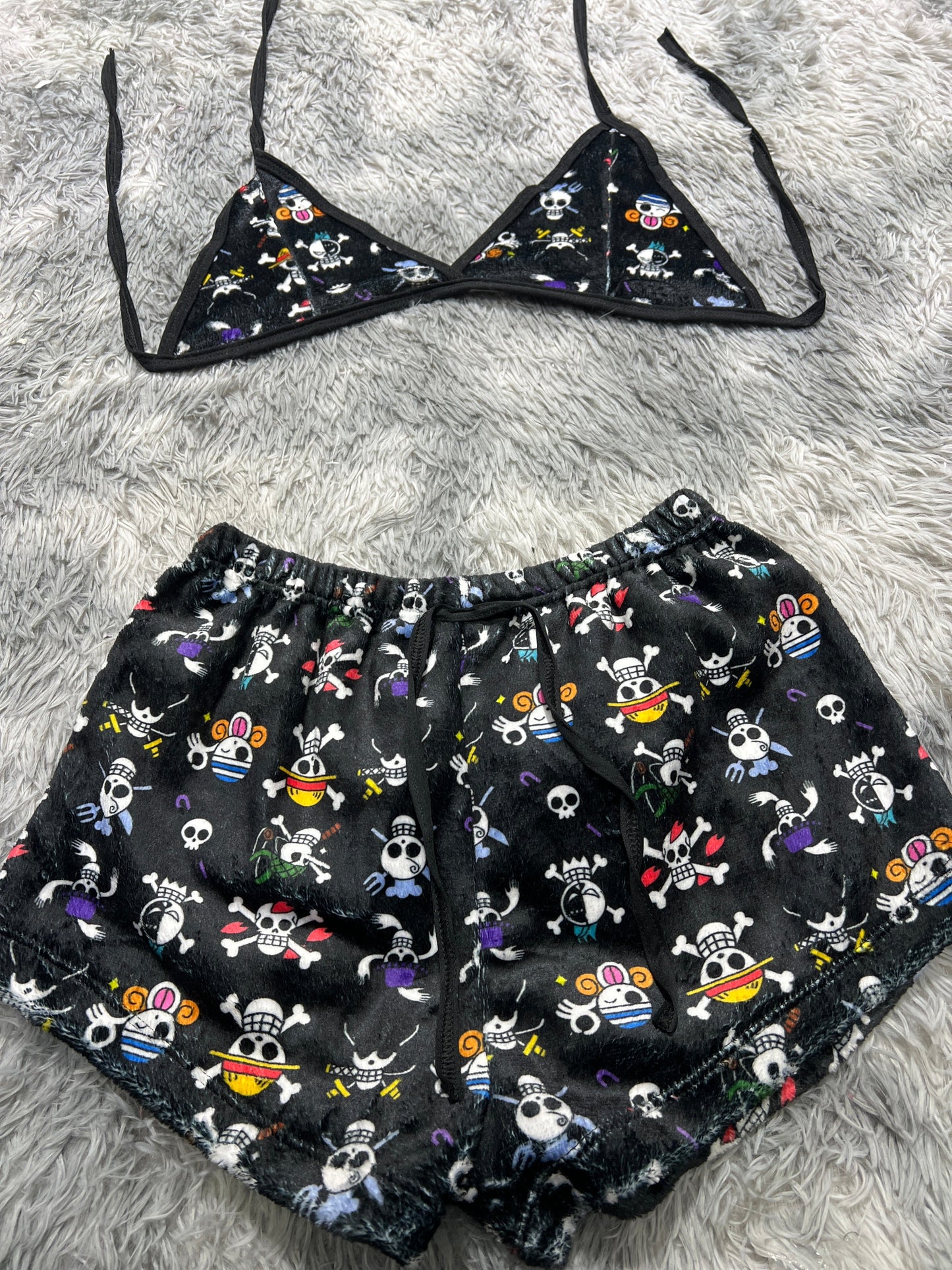 One Pice Afelpad Matching Top & Short - Fundies