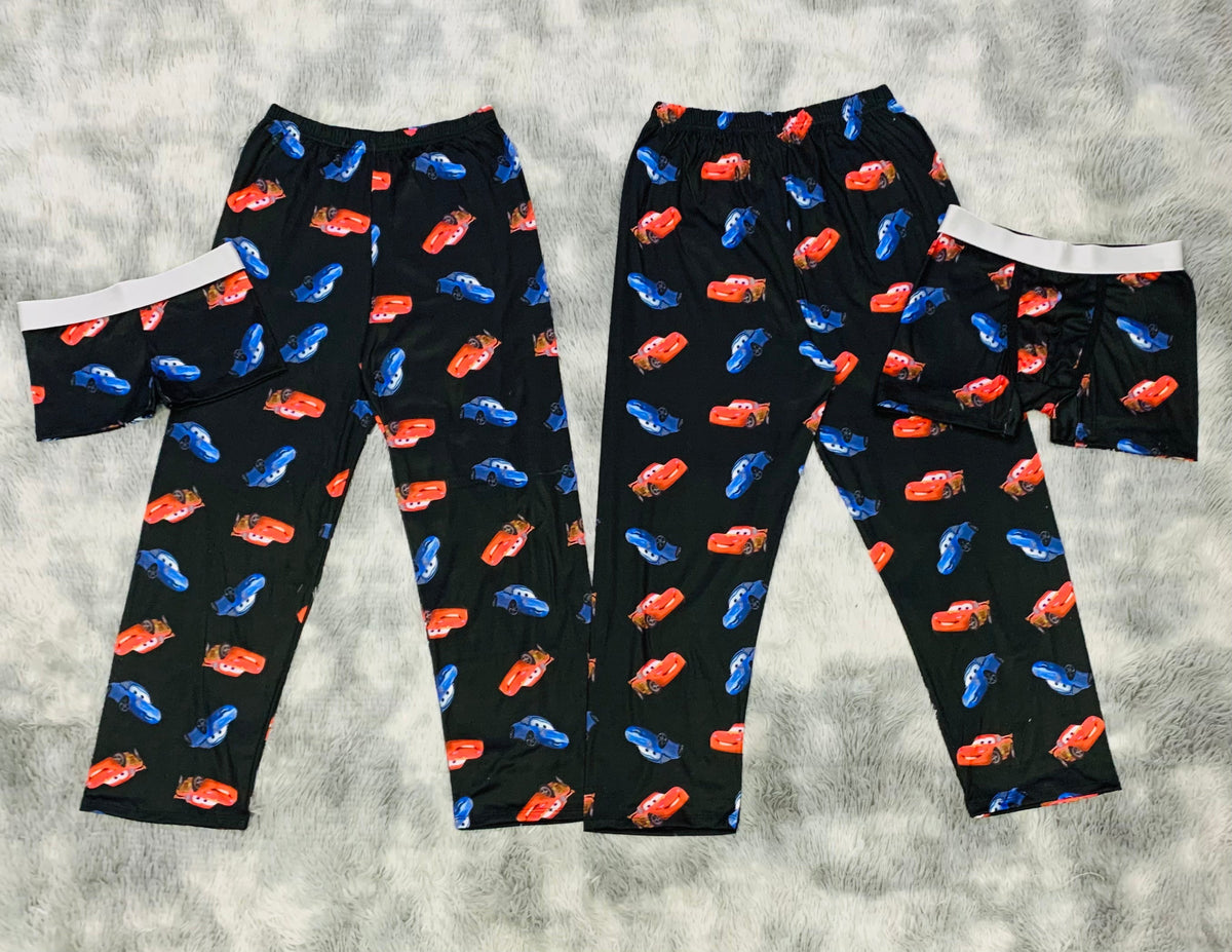 Cars McQueen Sally Background Black 5 Piece PJ