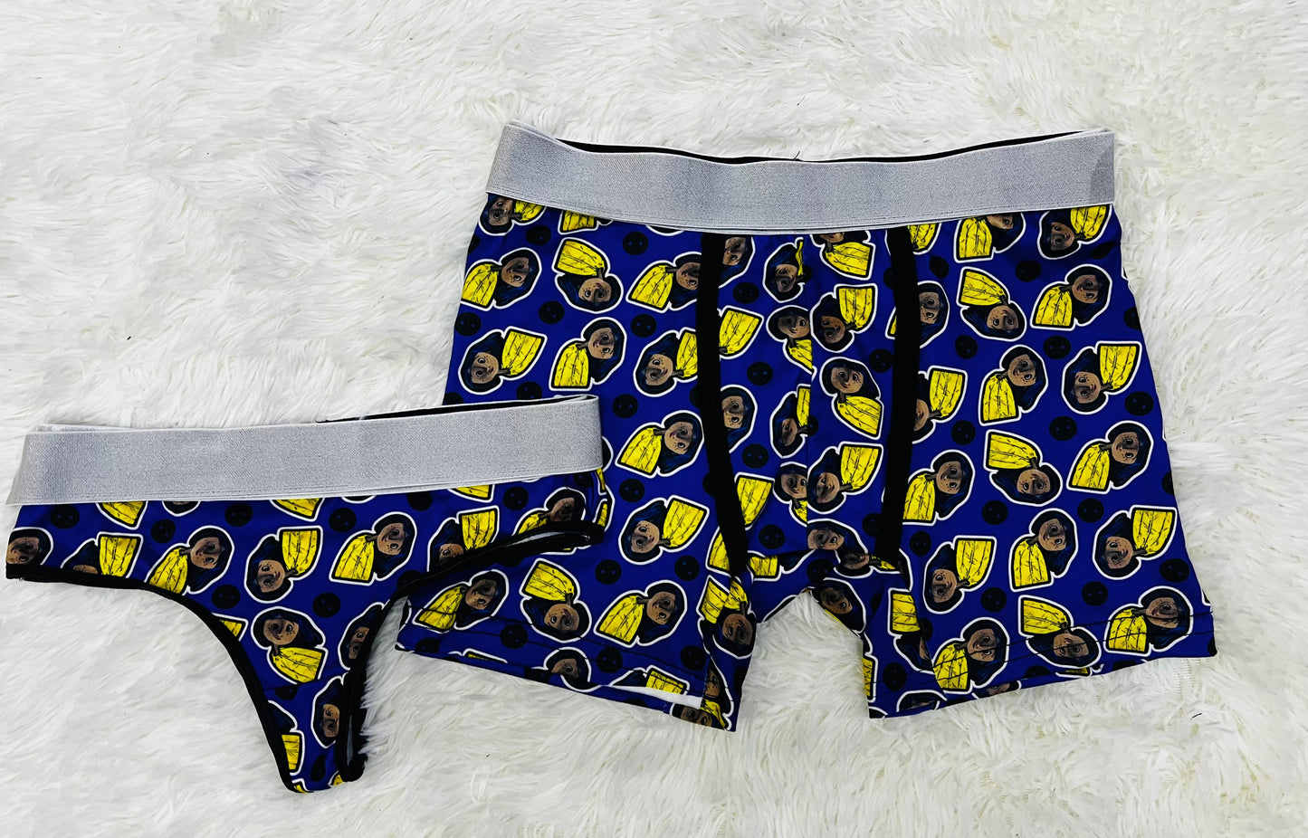 Coraline Print Matching Underwear Set For Couples π¦ - Fundies