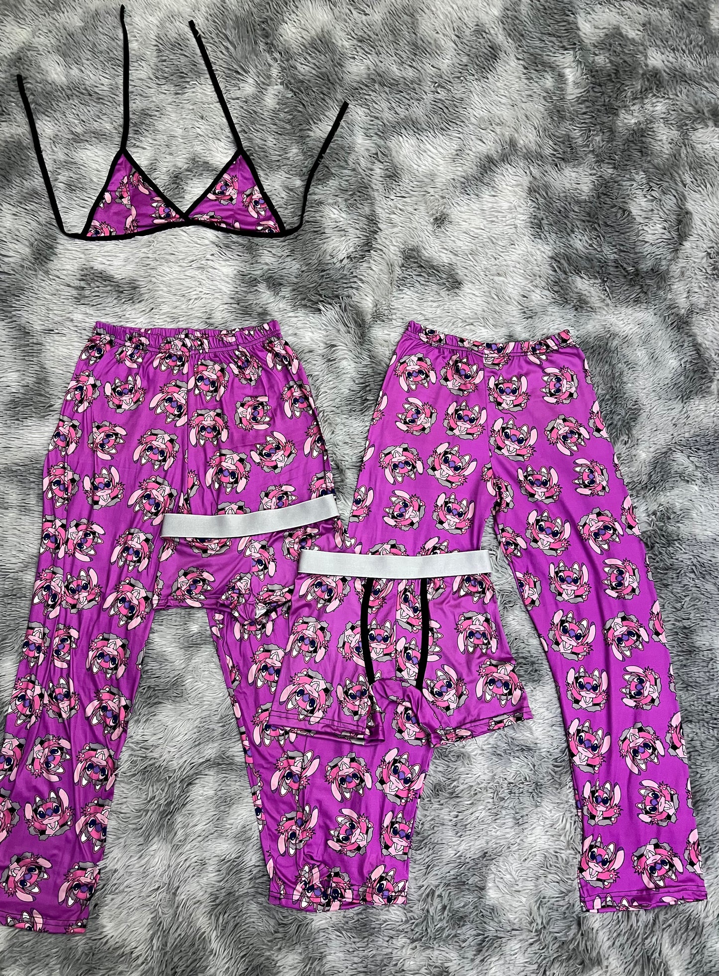 Stich pink 5 pz pajama
