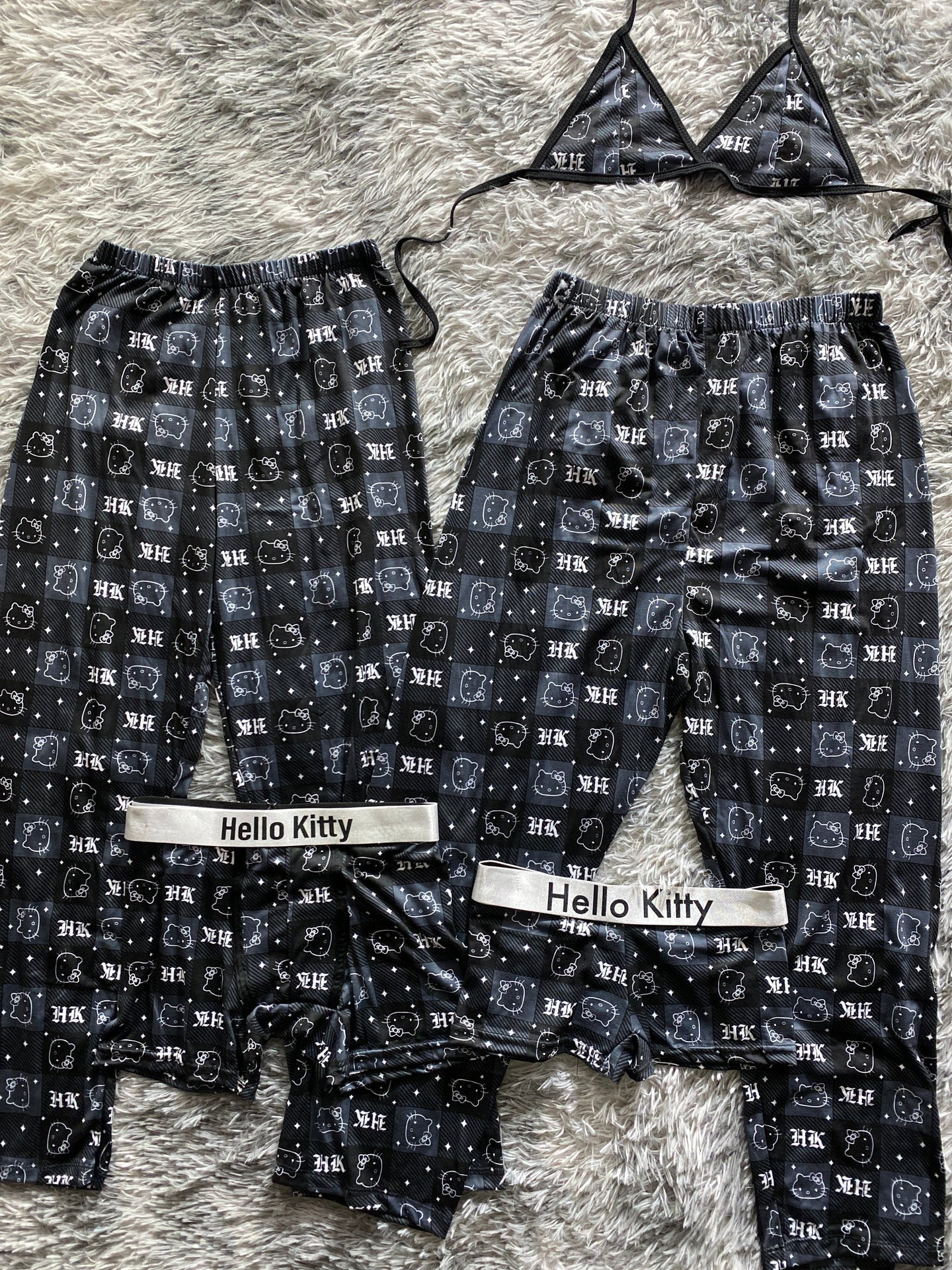 Helo Kitty Gothic 5 Piece PJ - Fundies