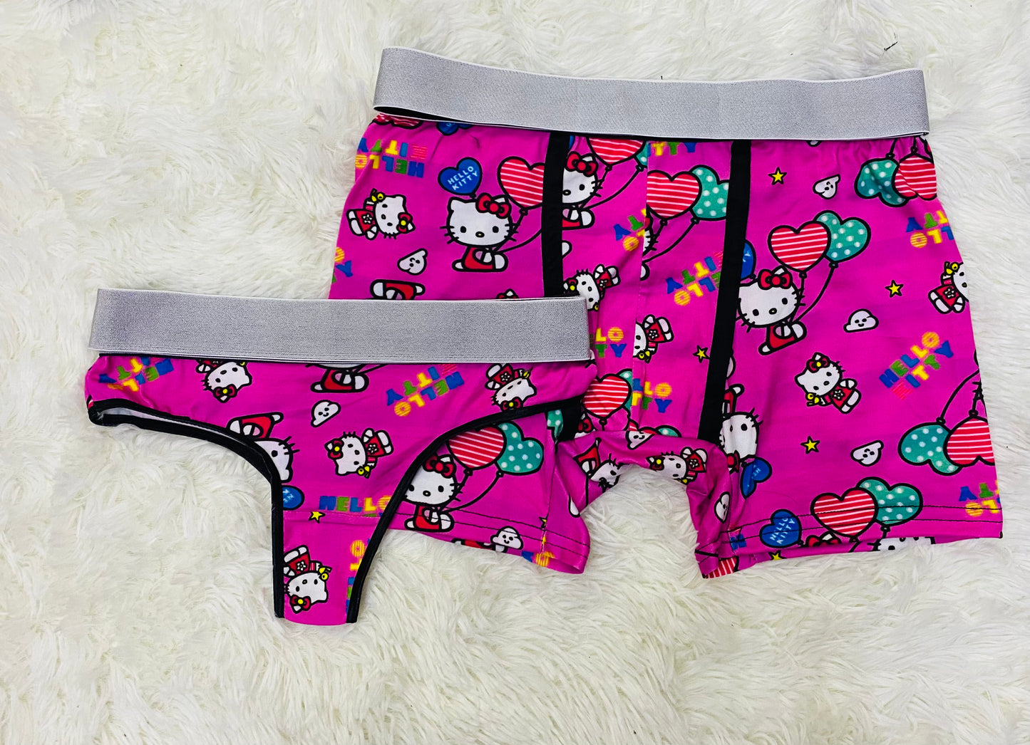 Hello kitty couples matching underwear - Fundies