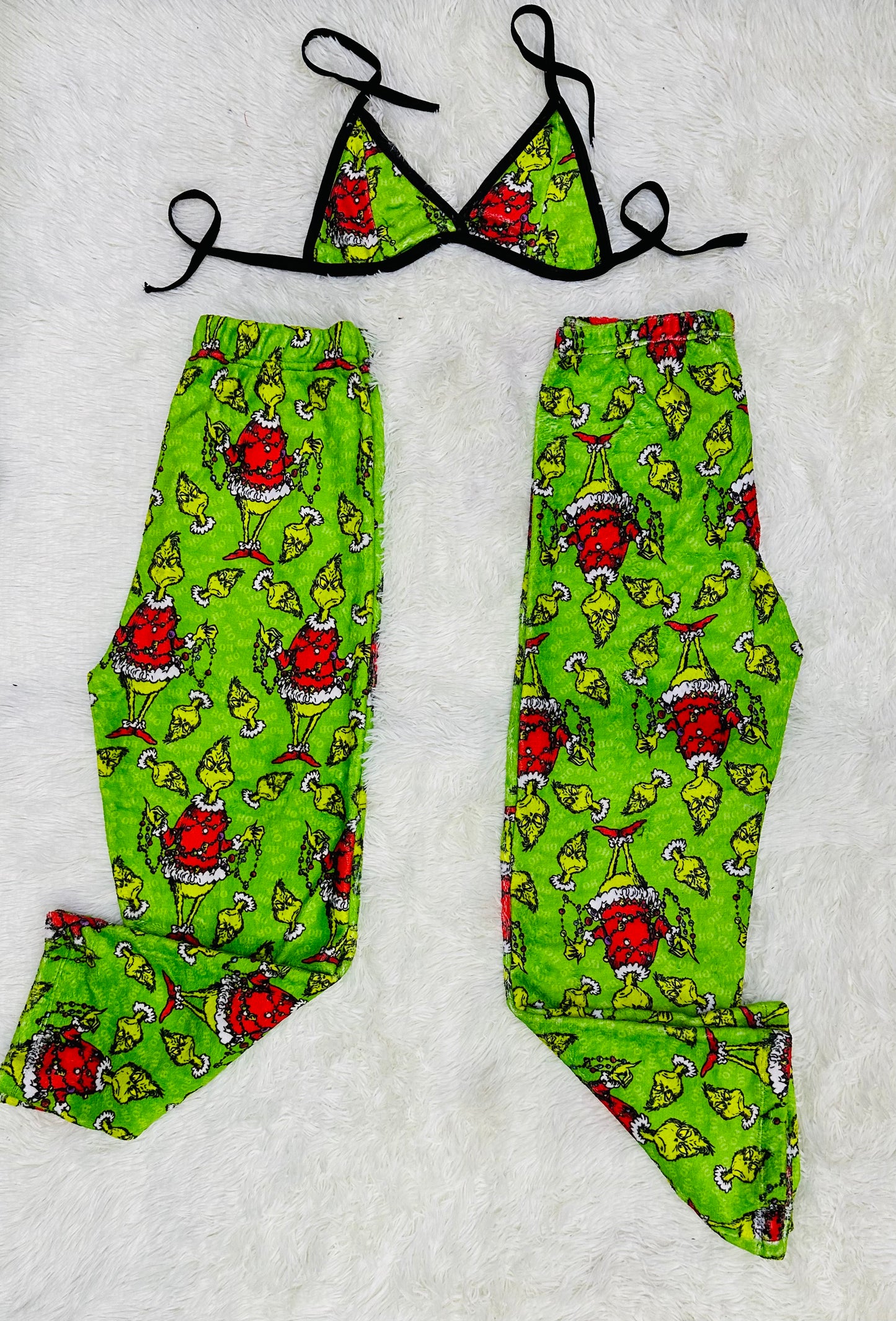 plush pajama duo christmas