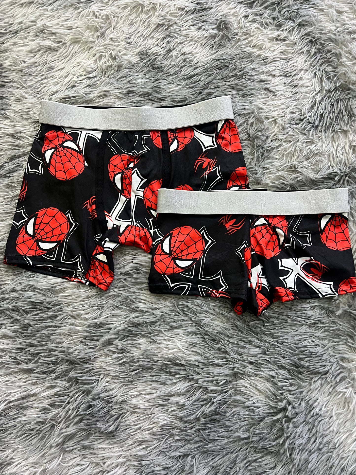 Spider Man cross Print matching underwear Set๐ท๏ธโจ