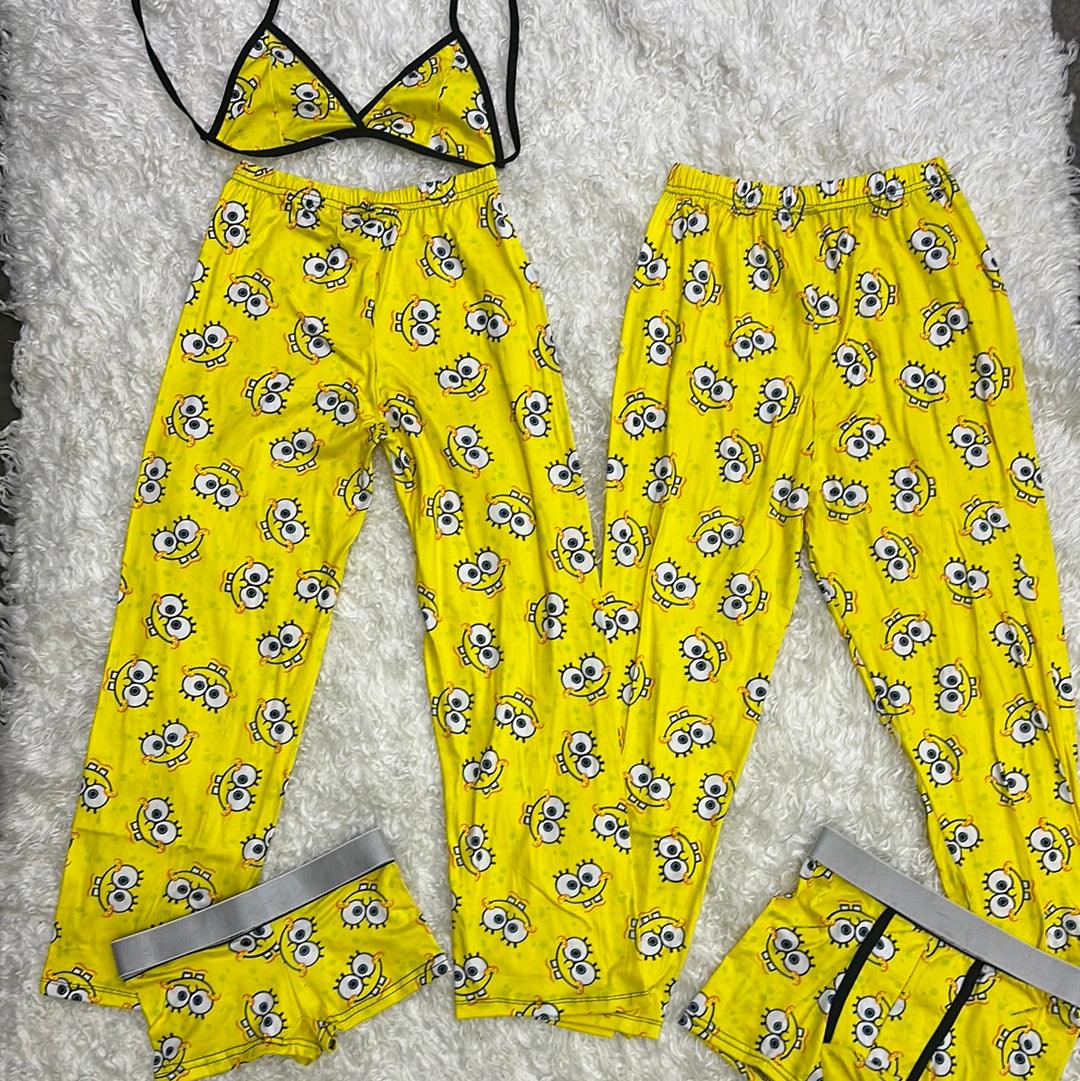 Spongebob Faces 5 Piece PJ