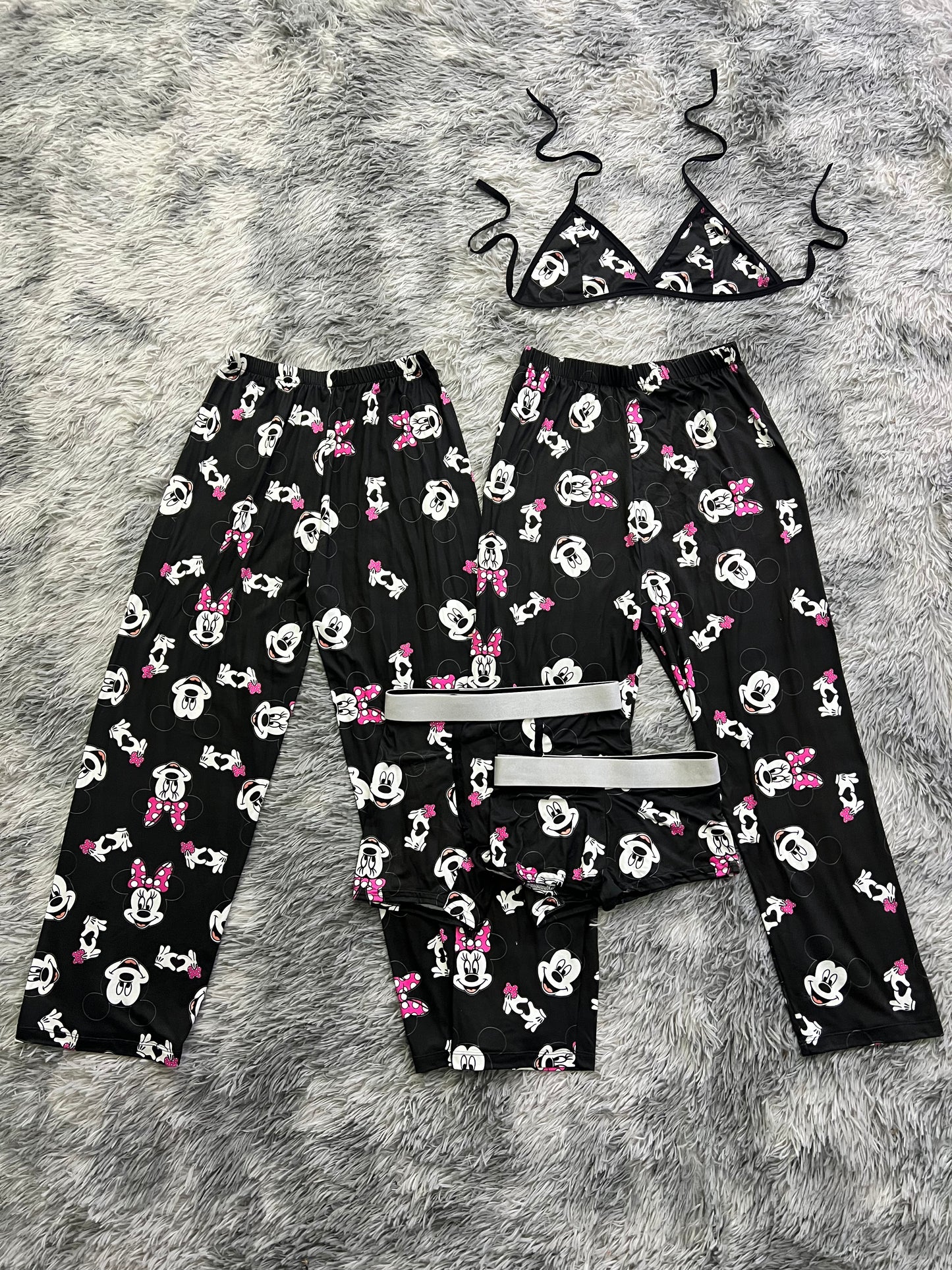 Micky and Minnie 5 pcs pajama duo