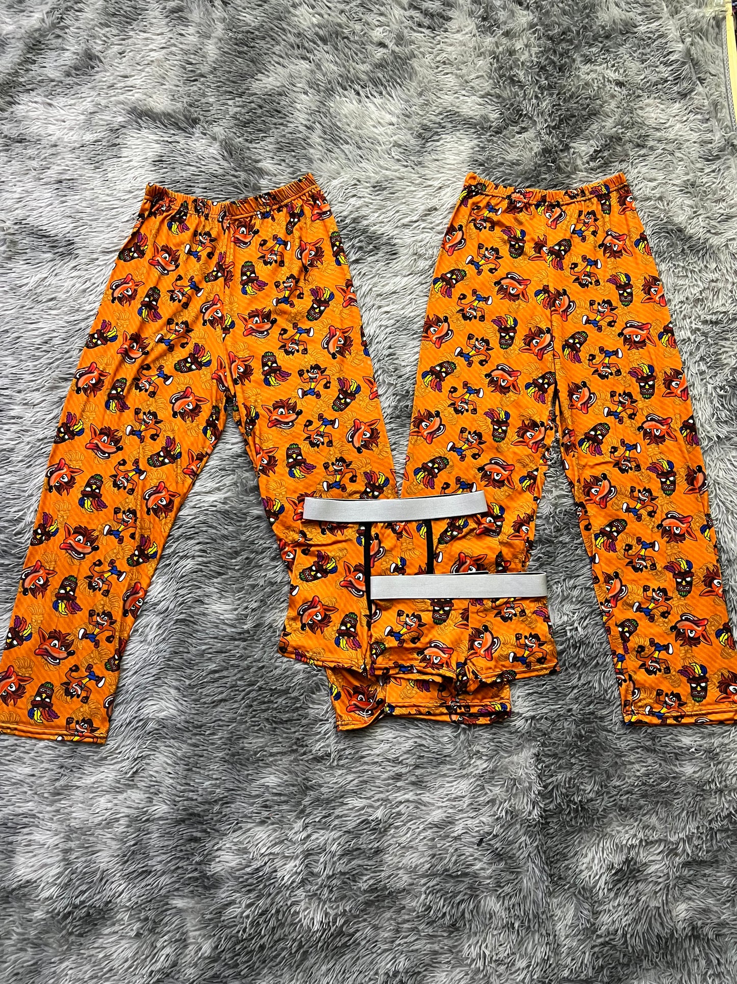 Crash Bandicoot 5 piece pajama set Print Cozy Duo ๐ค๐ฎ