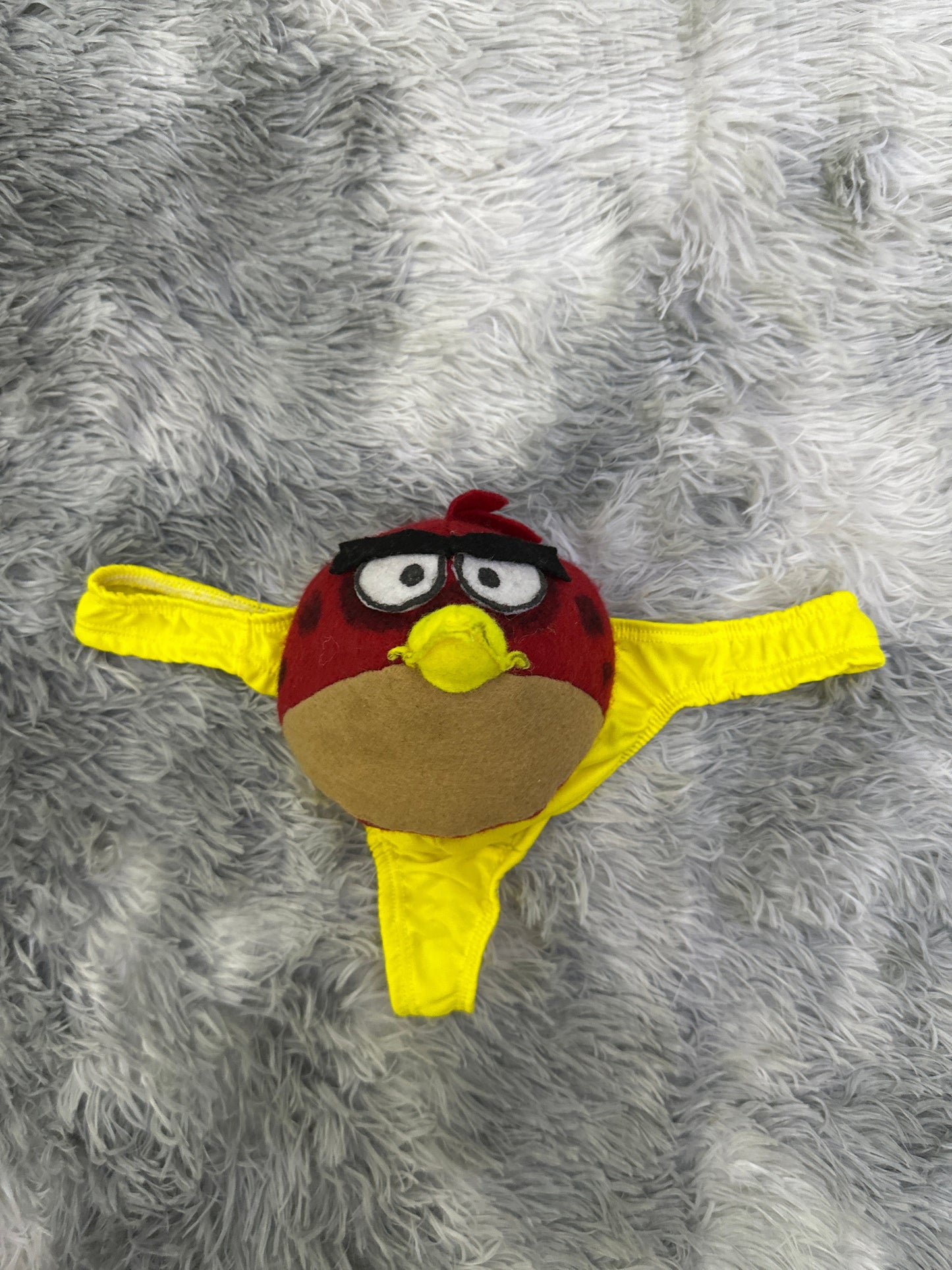 Red of angry birds Funny thong