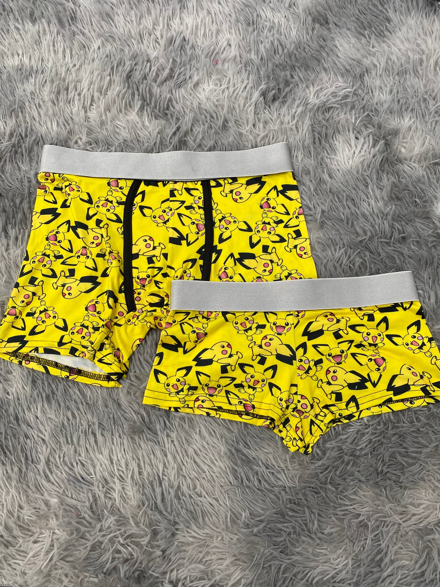 Raichu Matching Boxer & Boxer Set for Couples