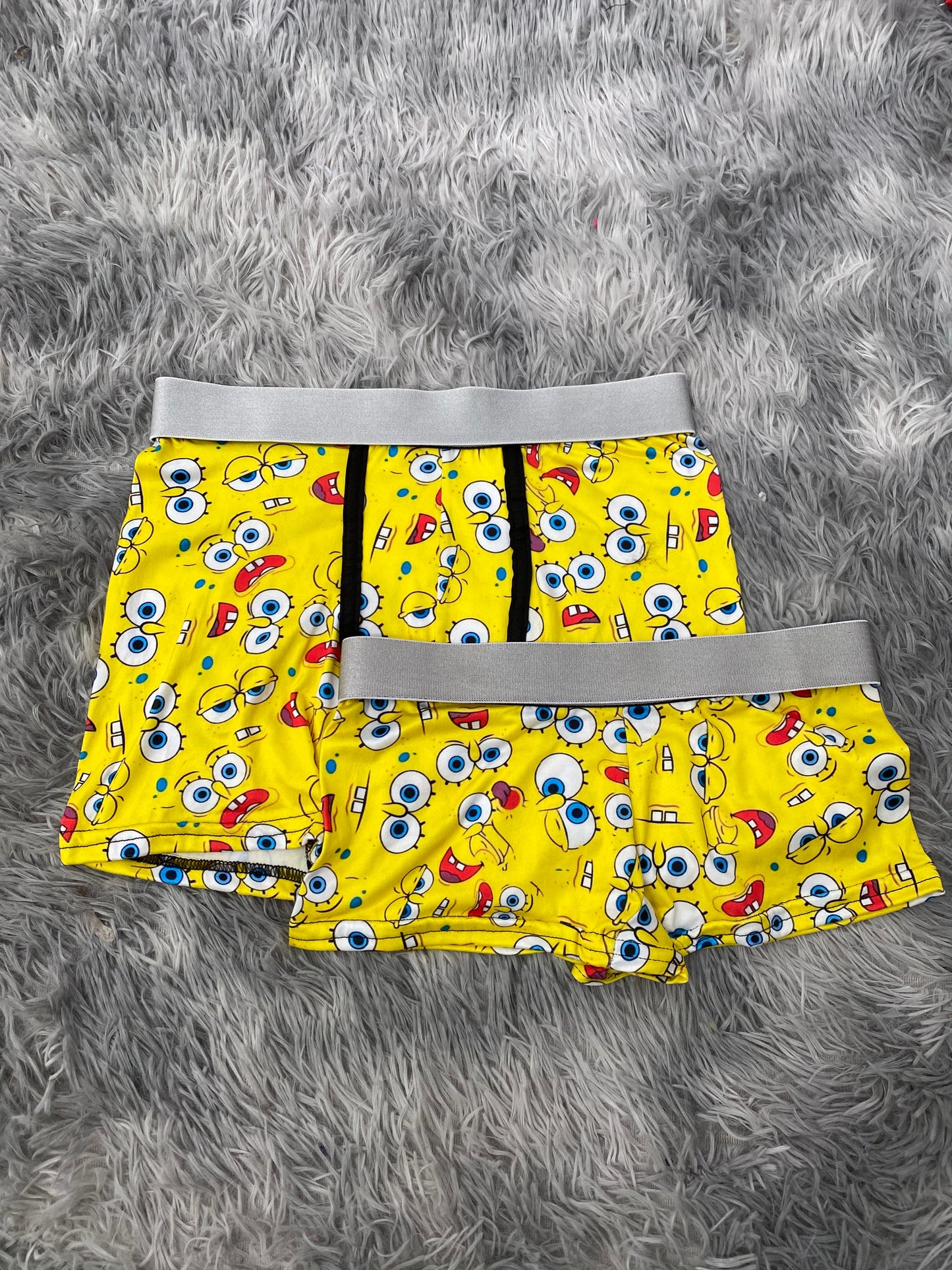 SpongeBob Faces Matching Boxer & Boxer Set for Couples