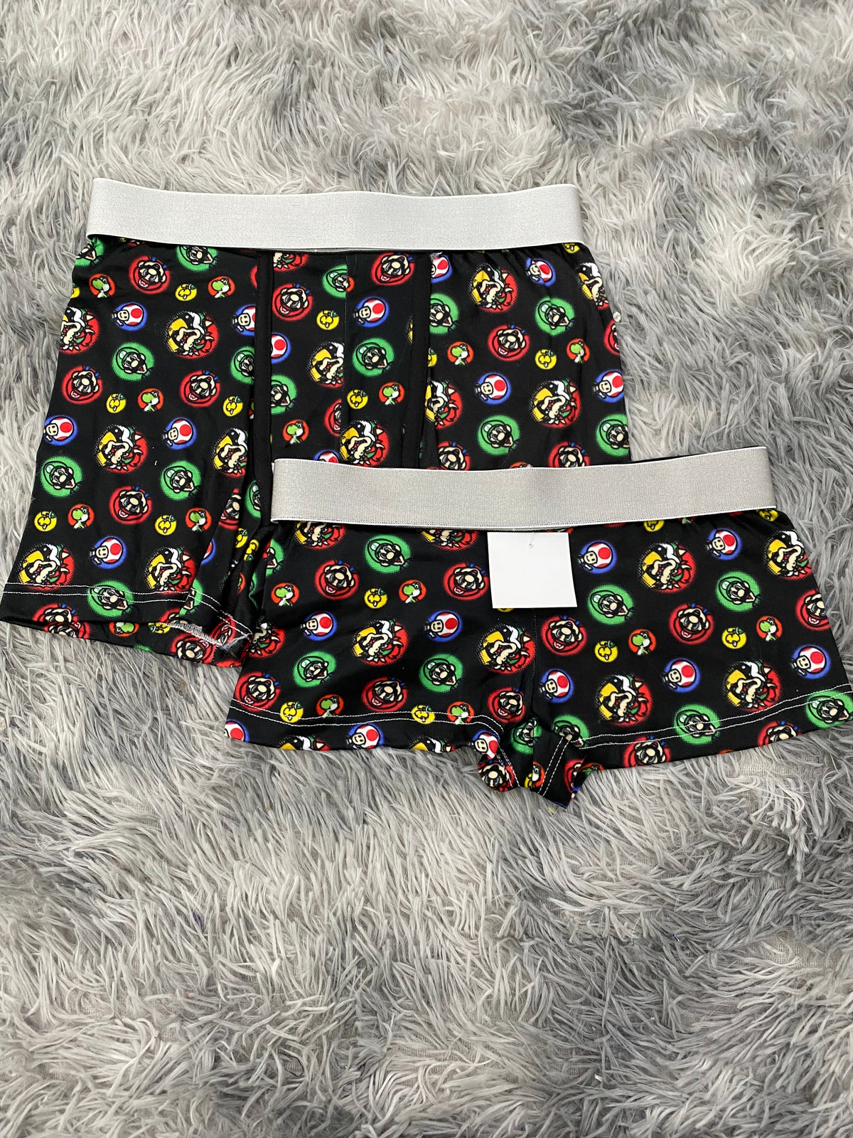 Mario Bros Matching Boxers