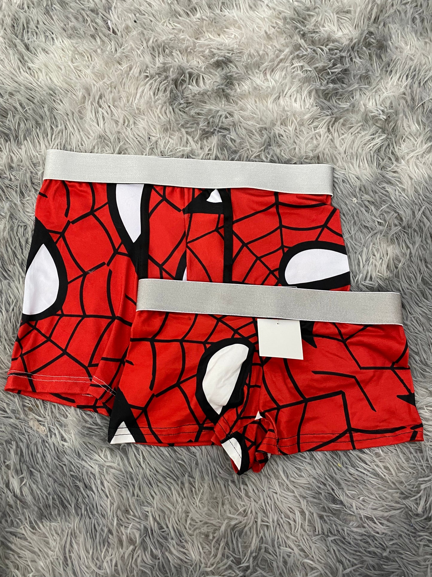 Spider-Man Mask Matching Boxer & Boxer Set for Couples
