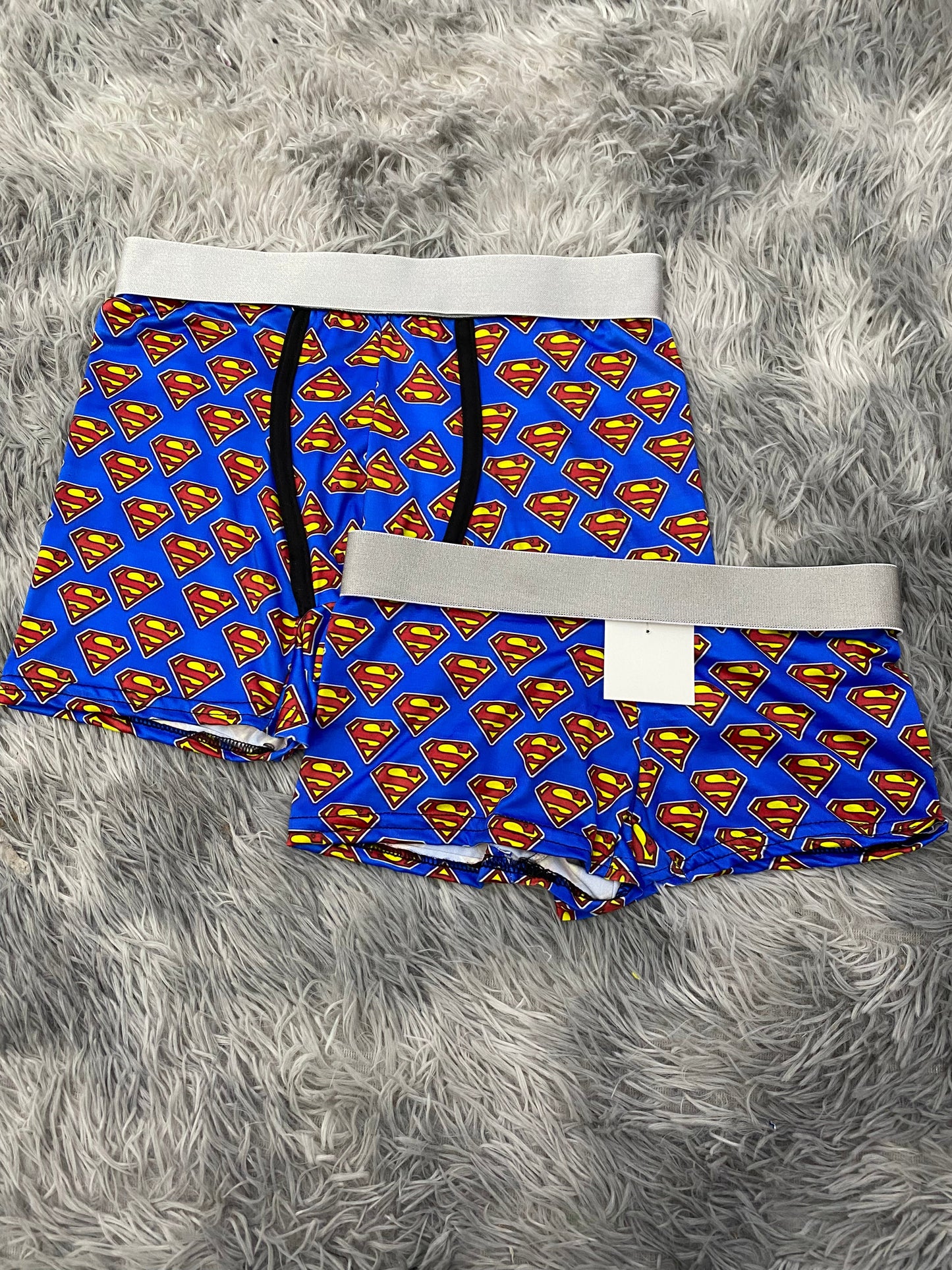 Superman Matching Boxer & Boxer Set for Couples