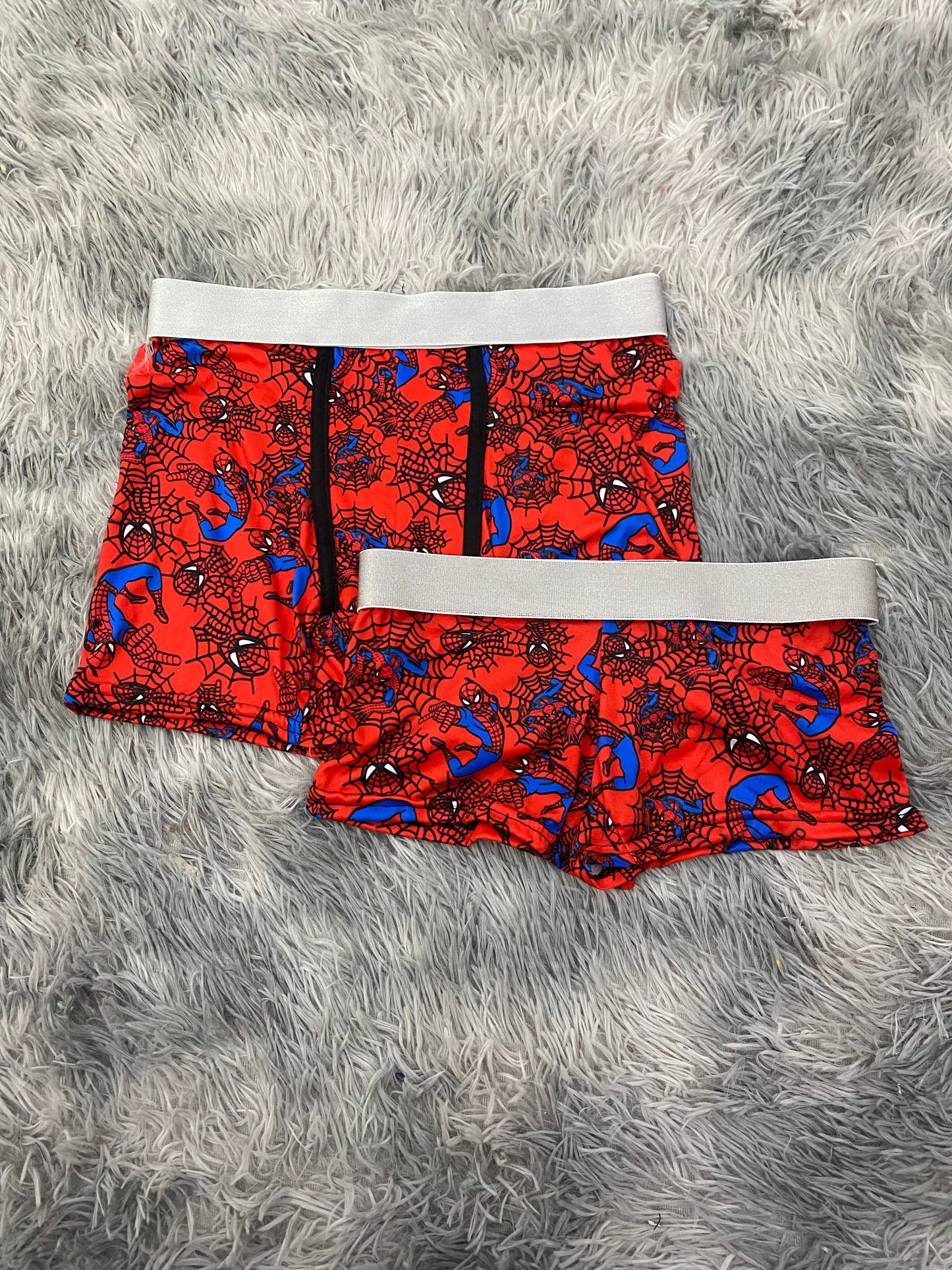 Spider-Man Webs Matching Boxer & Boxer Set for Couples