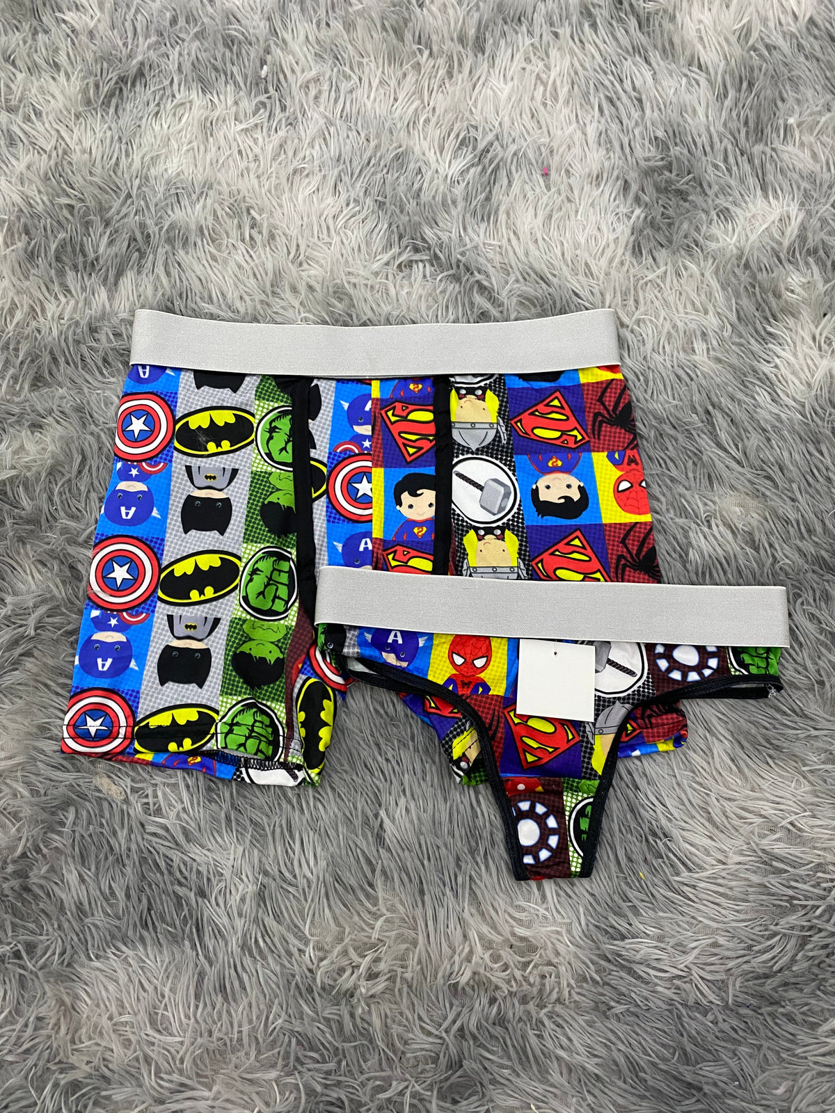 Super Heroes Bebes Duo With Thong
