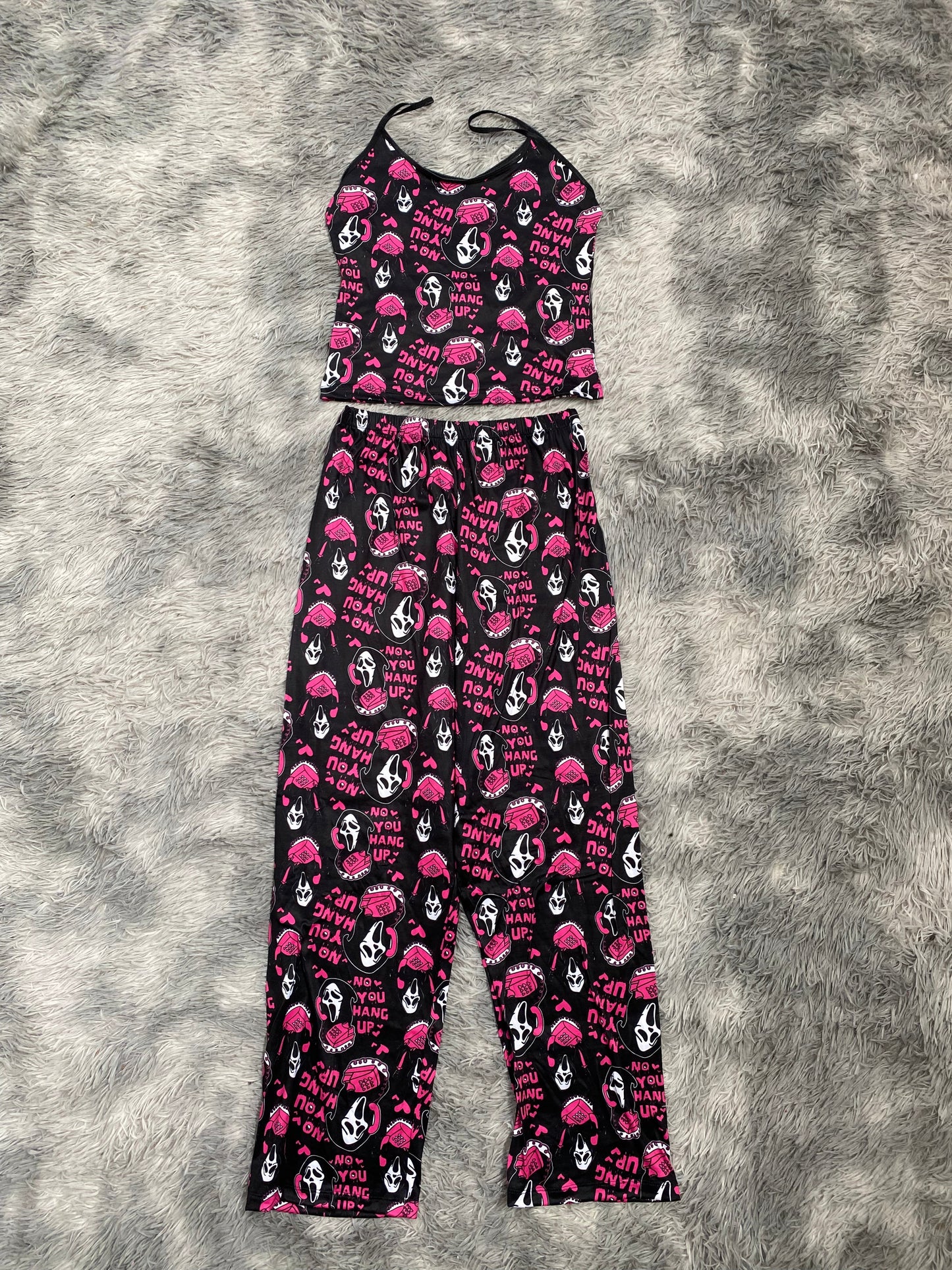 Scream Pajama Top & Pants Set