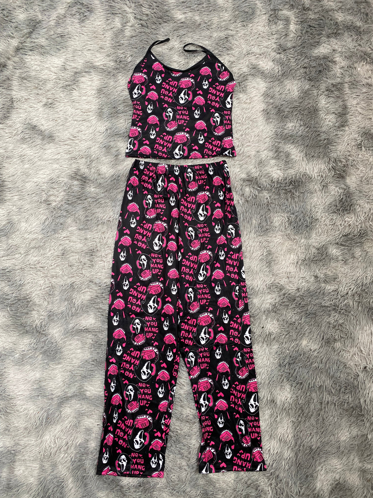 Scream Pajama Top & Pants Set