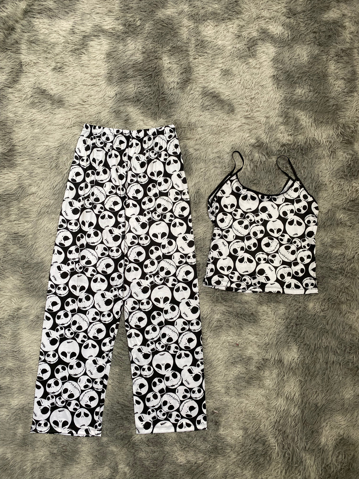 Jack Faces Pajama Top & Pants Set