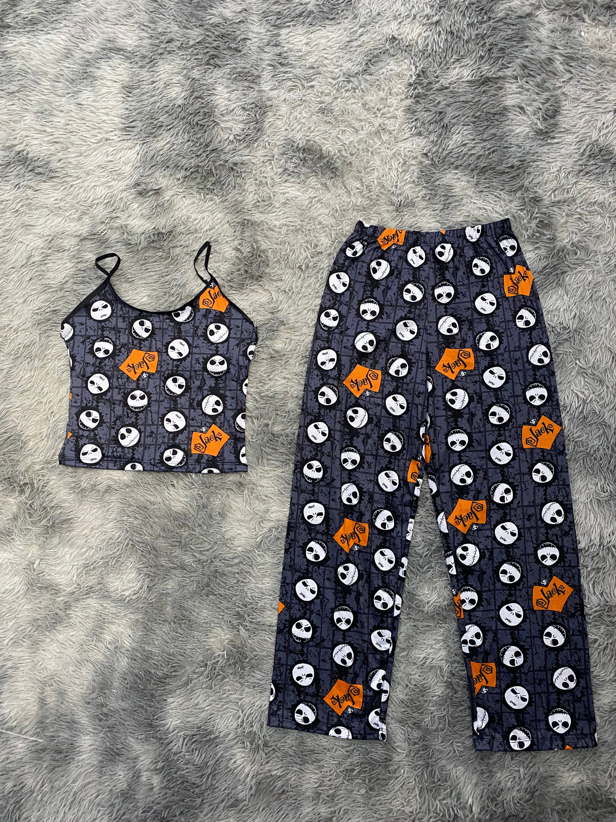Jack Orange Women's PJ Set - Pants