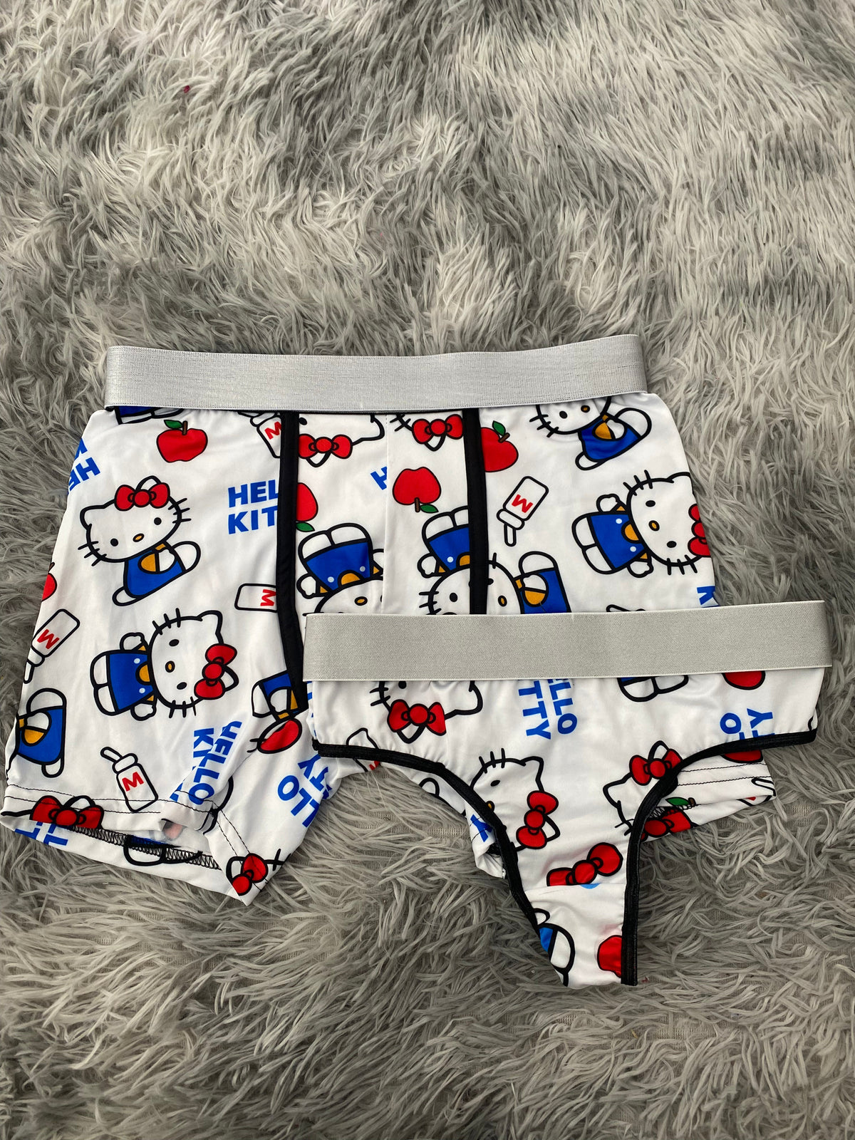 Kitty Blue Letters Duo With Thong