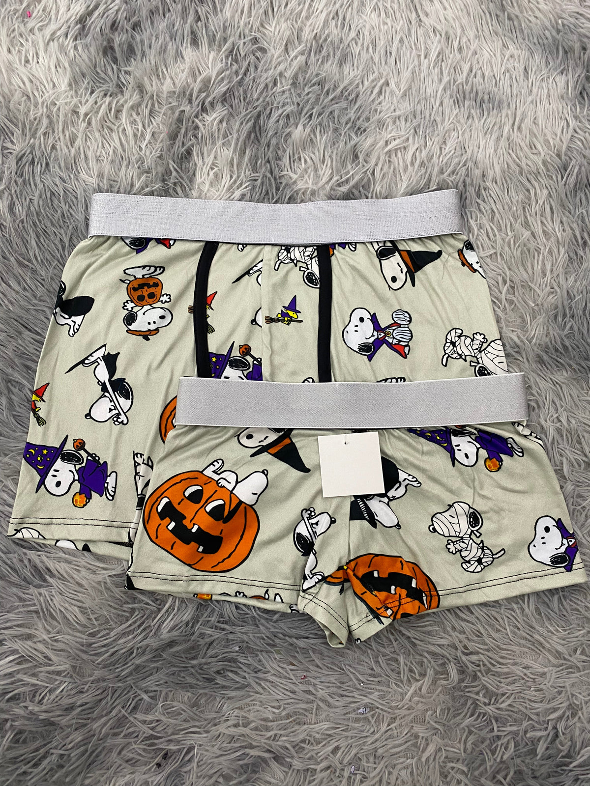 Snoopy Halloween Matching Boxers