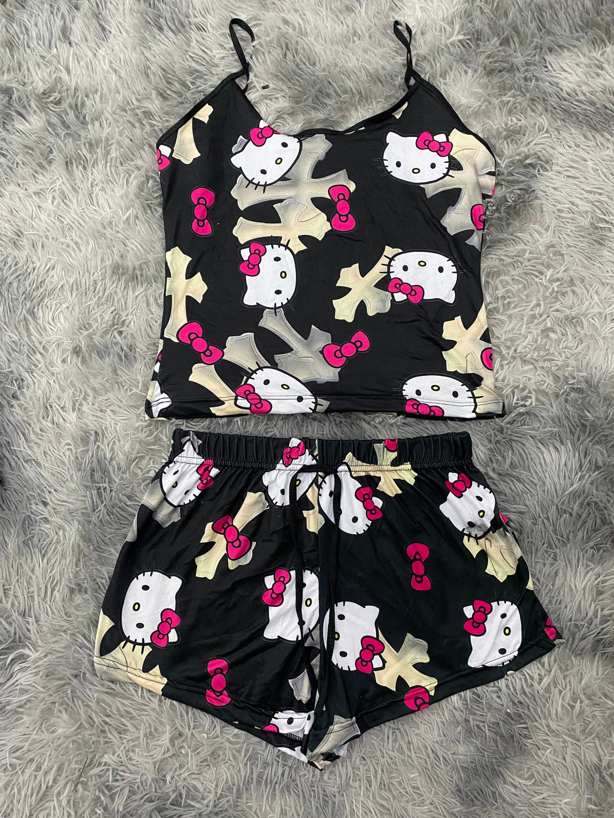 Kitty Crosses Women's Pajama Set