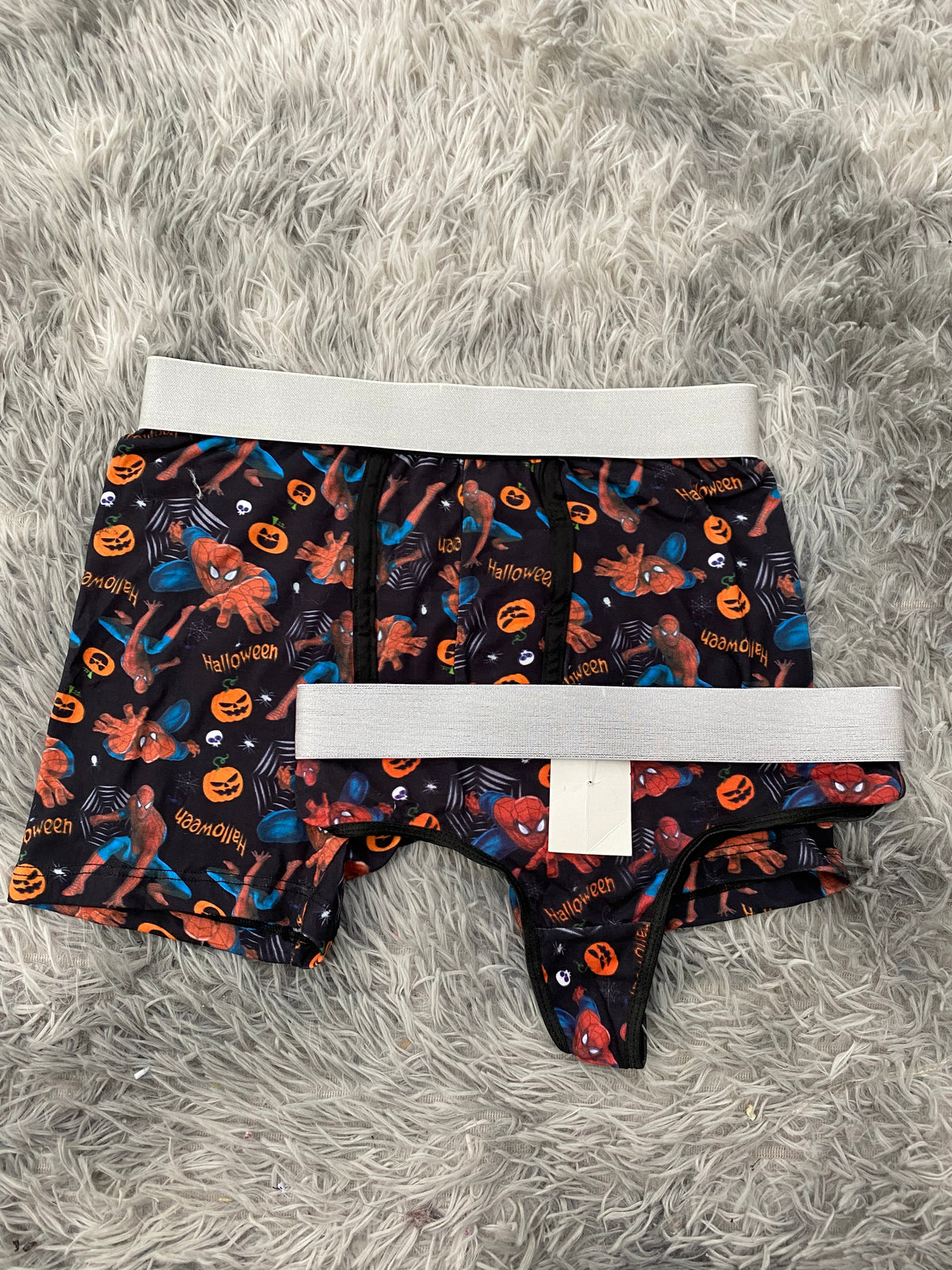 Spidey Halloween Duo With Thong