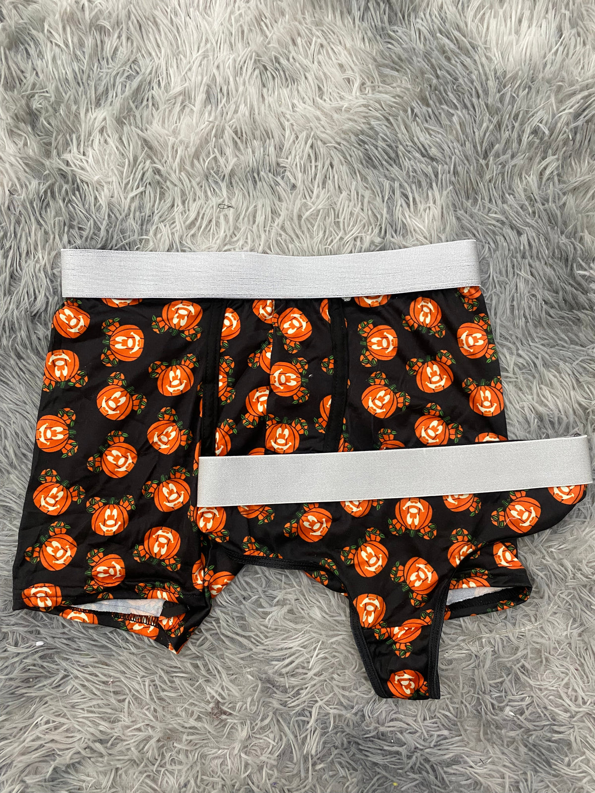 Pumpkins Smiling Duo With Thong