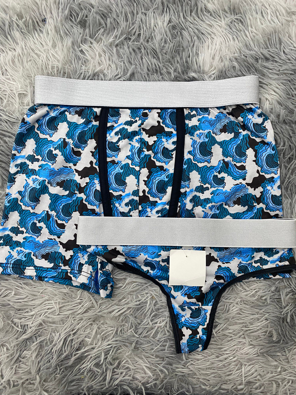 Olas Mar Matching Boxer & Thong