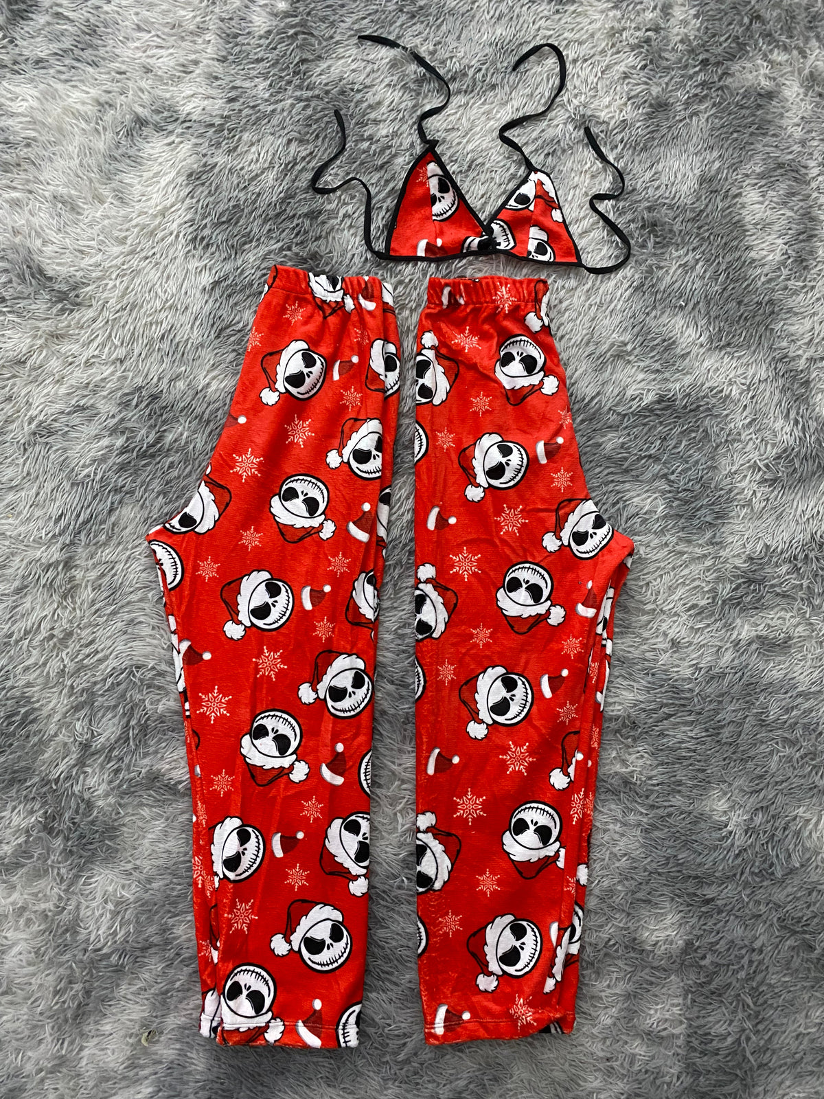 Jack Christmas Red Matching Plushie PJs