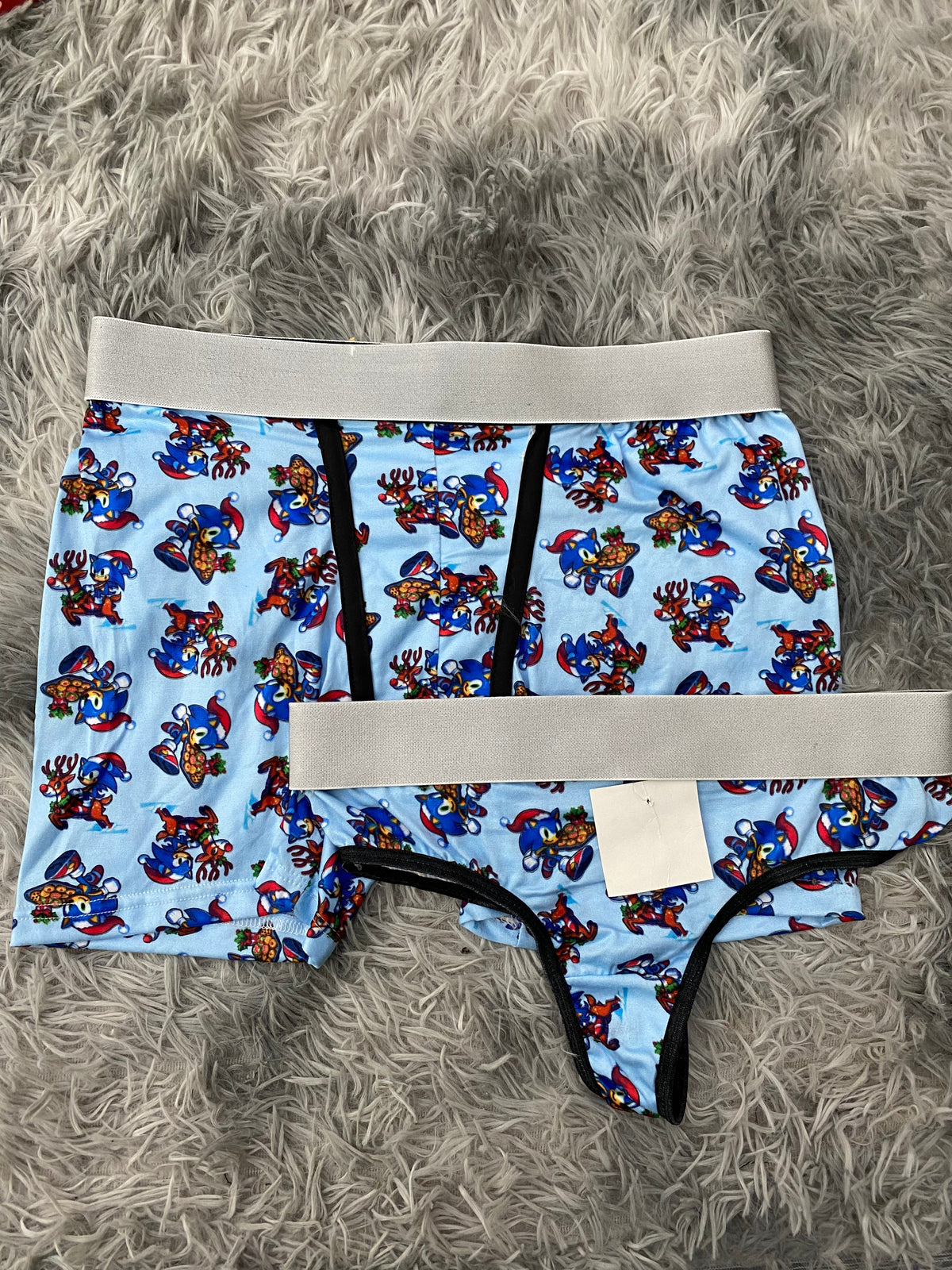 Sonic Christmas Duo With Thong