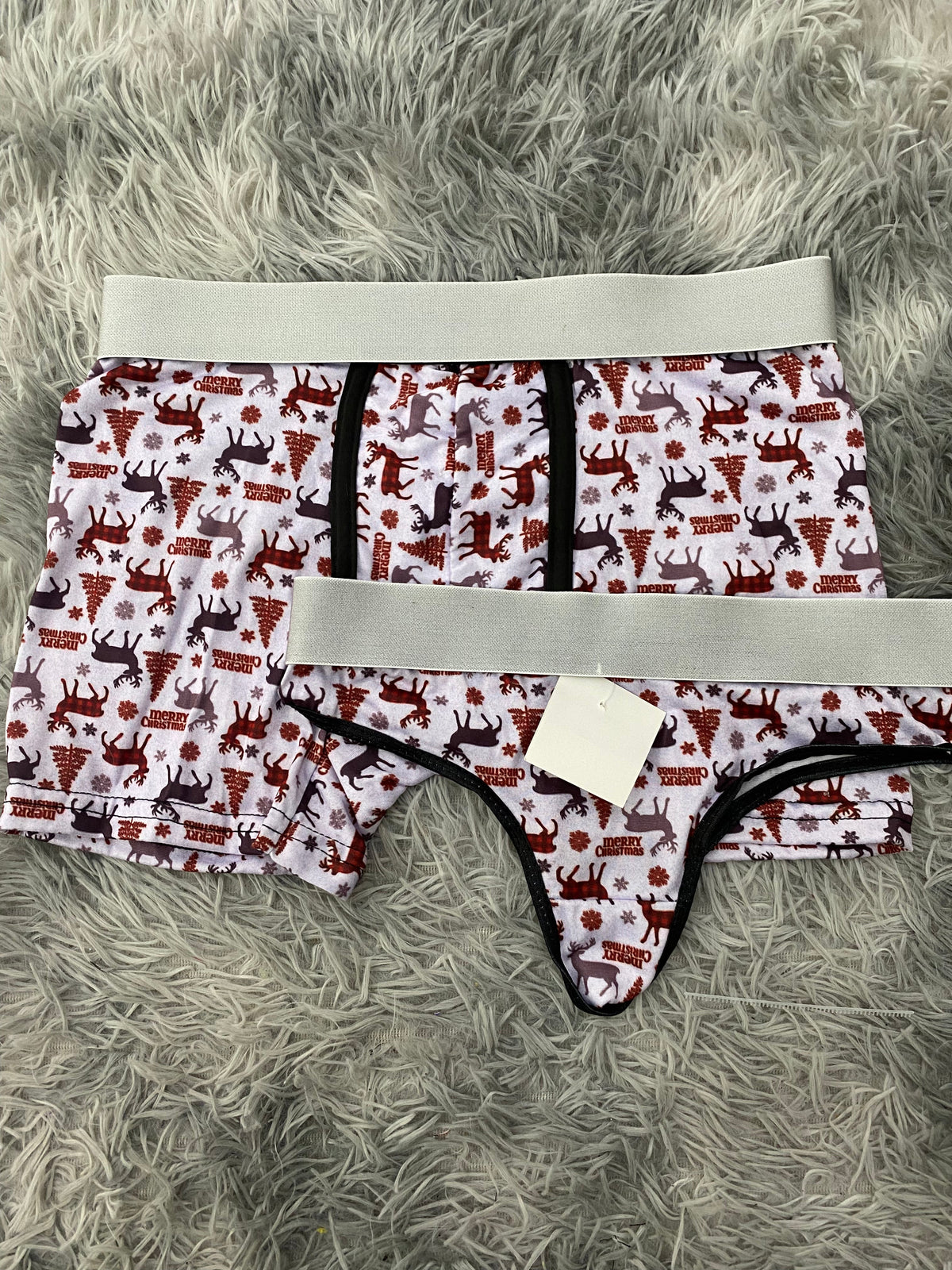 Venados Merry Christmas Duo With Thong
