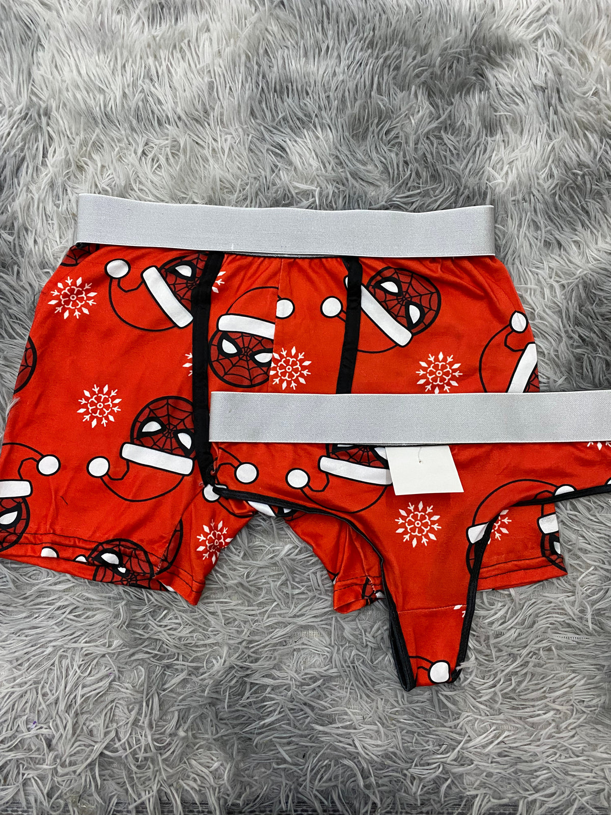 Spidey Christmas & Snowflakes Snow Duo With Thong