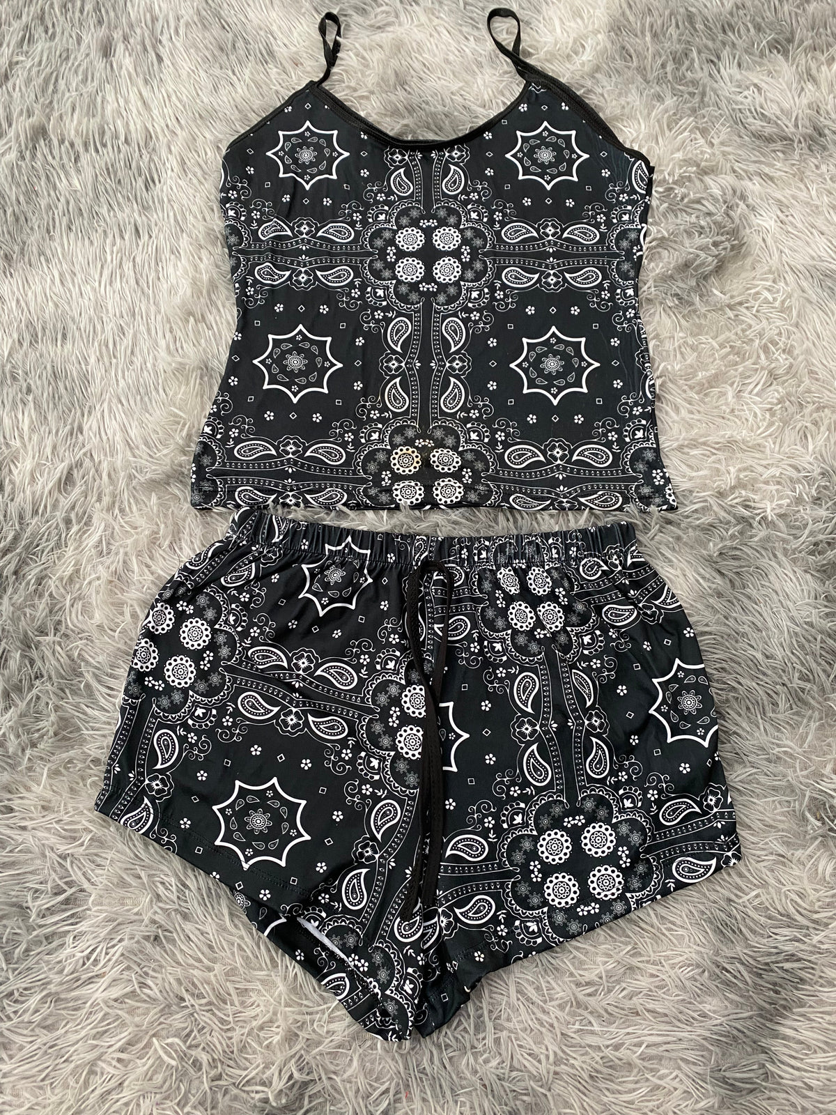 Mandala Brush Women's Pajama Set