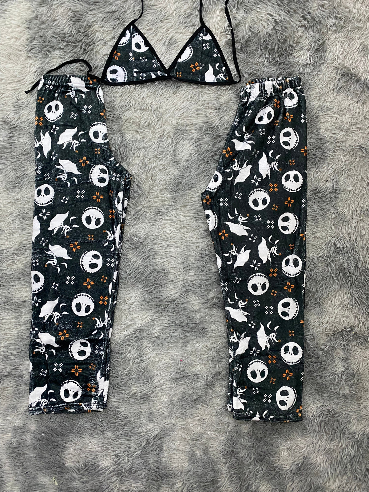 Jack & Zero Matching Plushie PJs