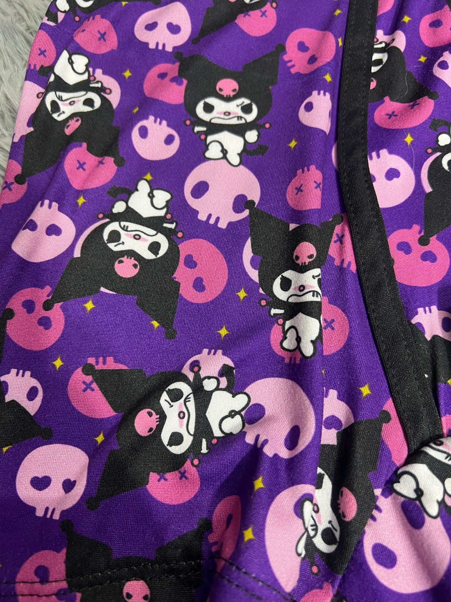Kuromi purple Boxer/Boxer Matching Set