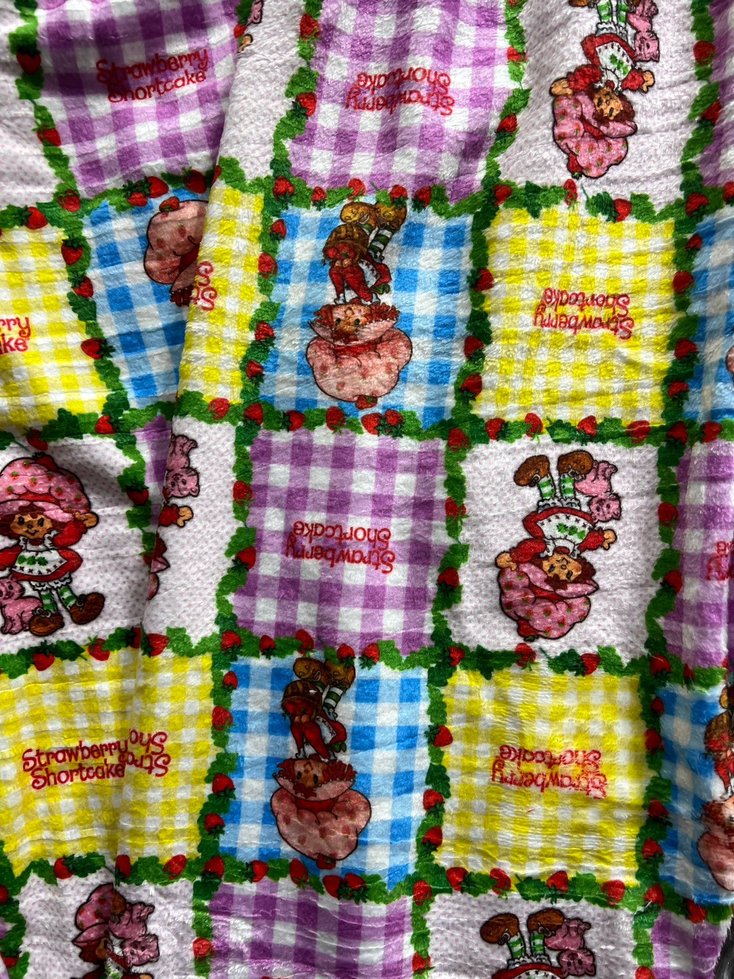 Strawberry shortcake Plush Pajama Set