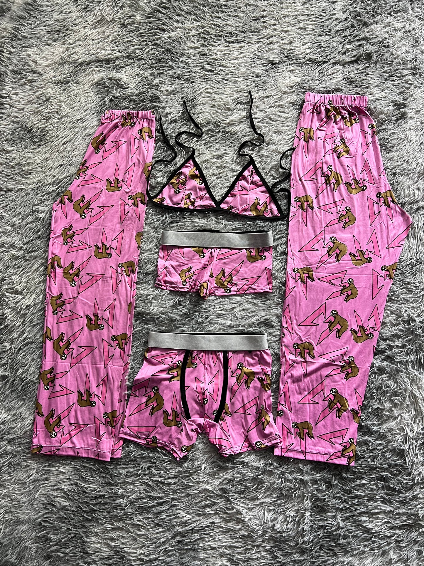 CT Pink 5 Piece PJ - Fundies