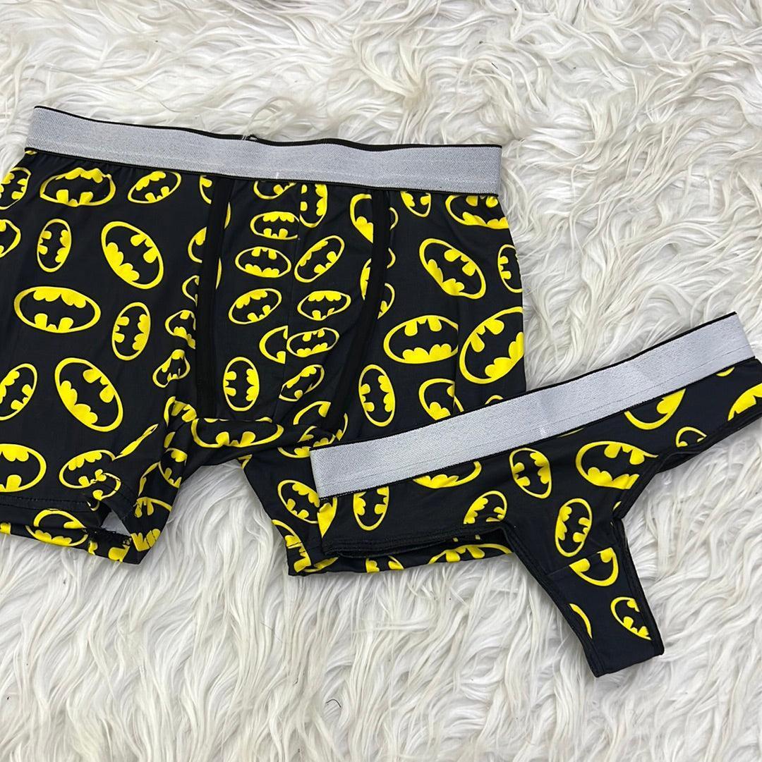 Batman couples matching underwear – Fundies