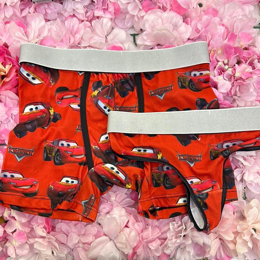 Lightning McQueen Red Duo With Thong - Fundies
