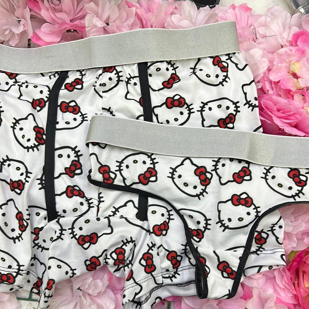 Hello Kitty White Duo With Thong